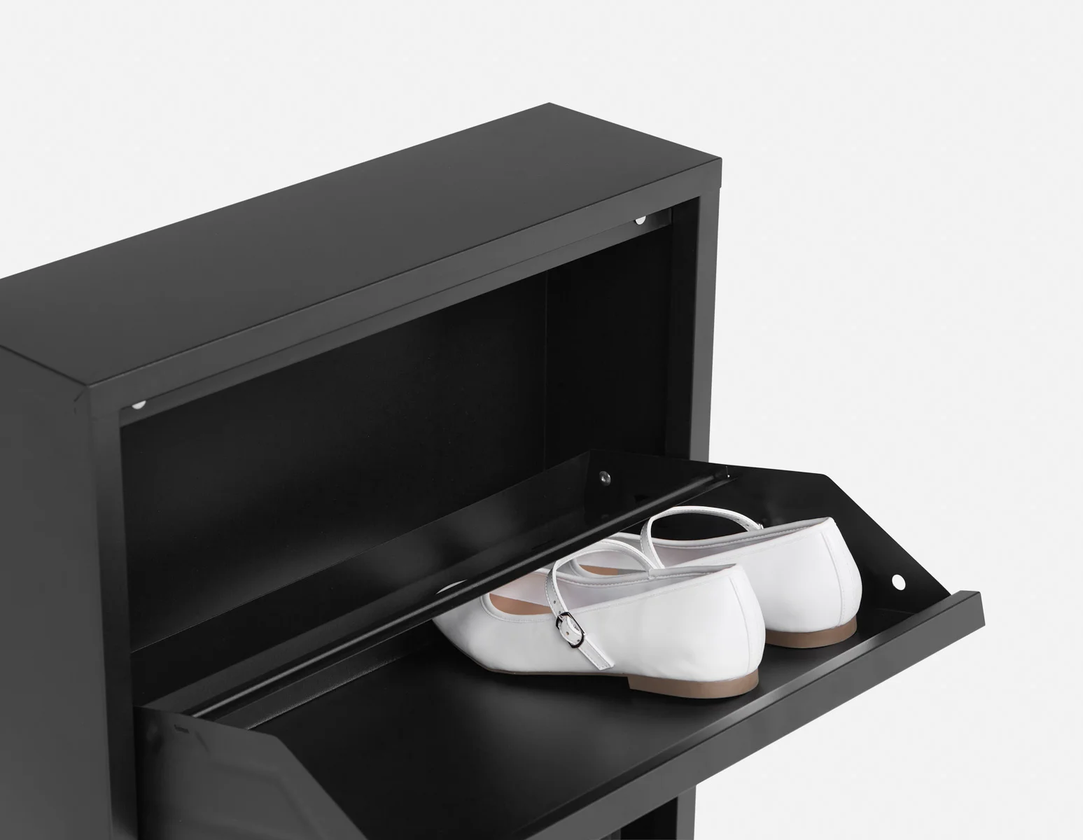 BERT — Modern 3-door shoe cabinet (46-63-74-20) - Image 4