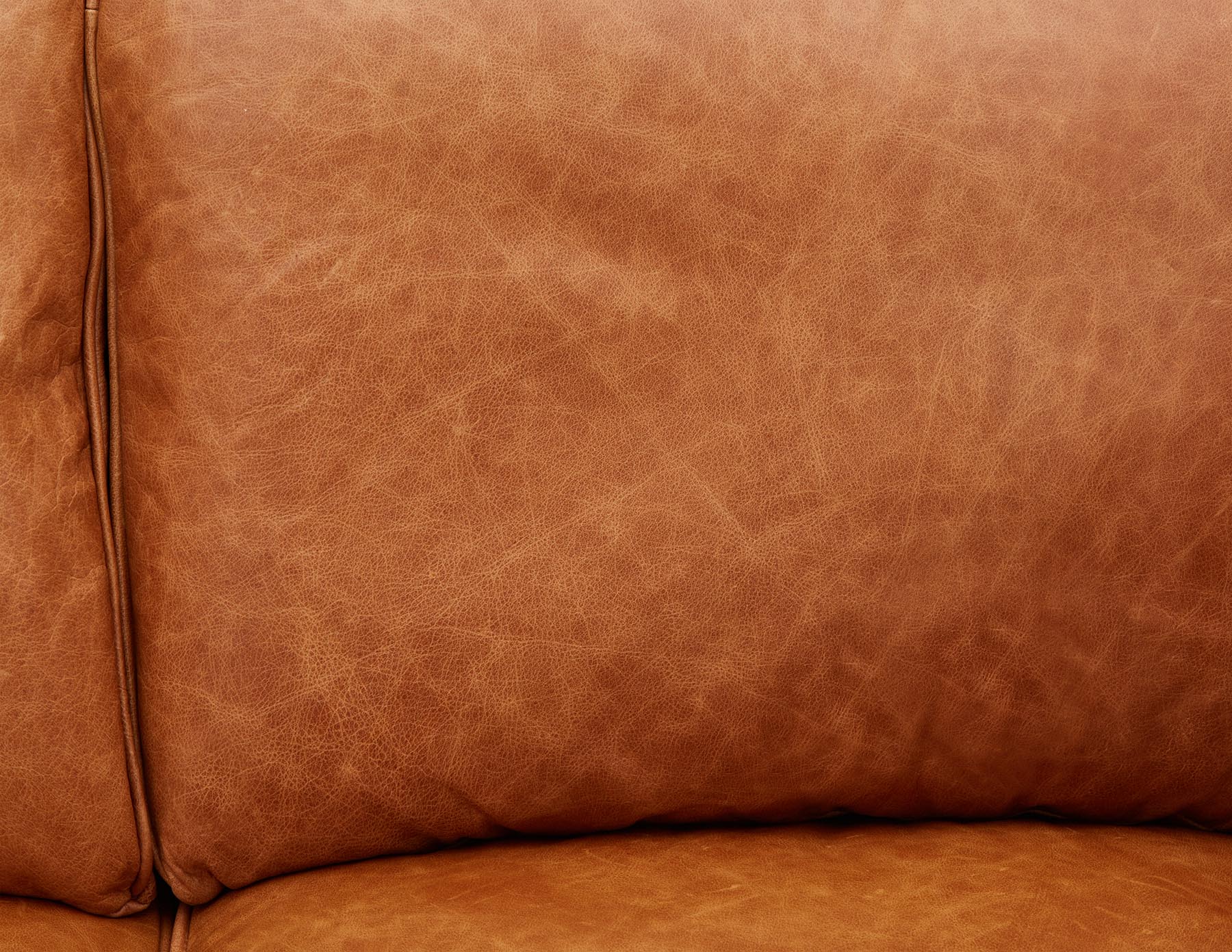 ROWAN — Mid-century modern 100% leather 3-seater sofa (19-46-33-49-D) - Image 4