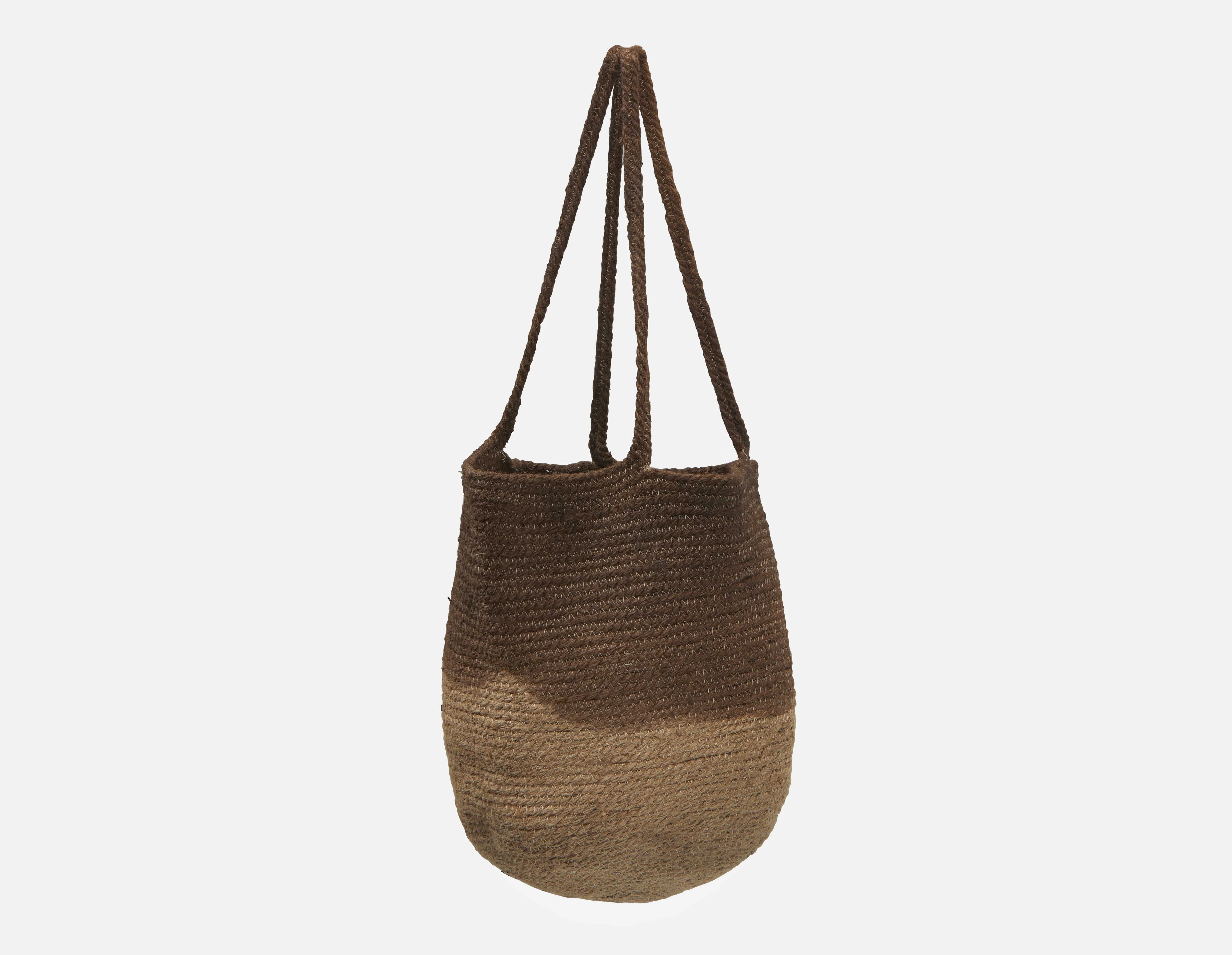TINA — Woven jute tote bag - Image 2