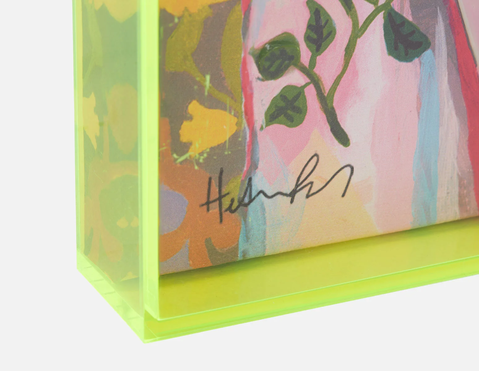 GOLDIE III — Acrylic shadow box art 45 x 60 cm - Image 6