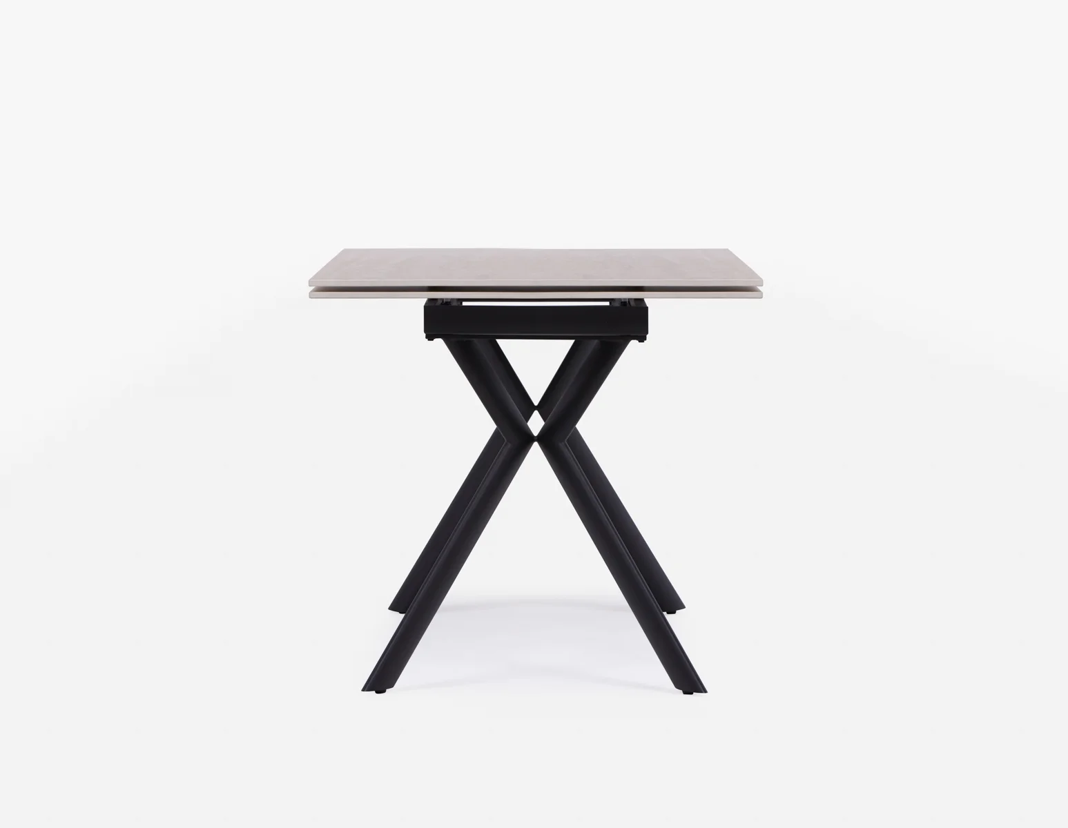 WILLMA — Extendable modern dining table 140cm to 200cm - Image 11