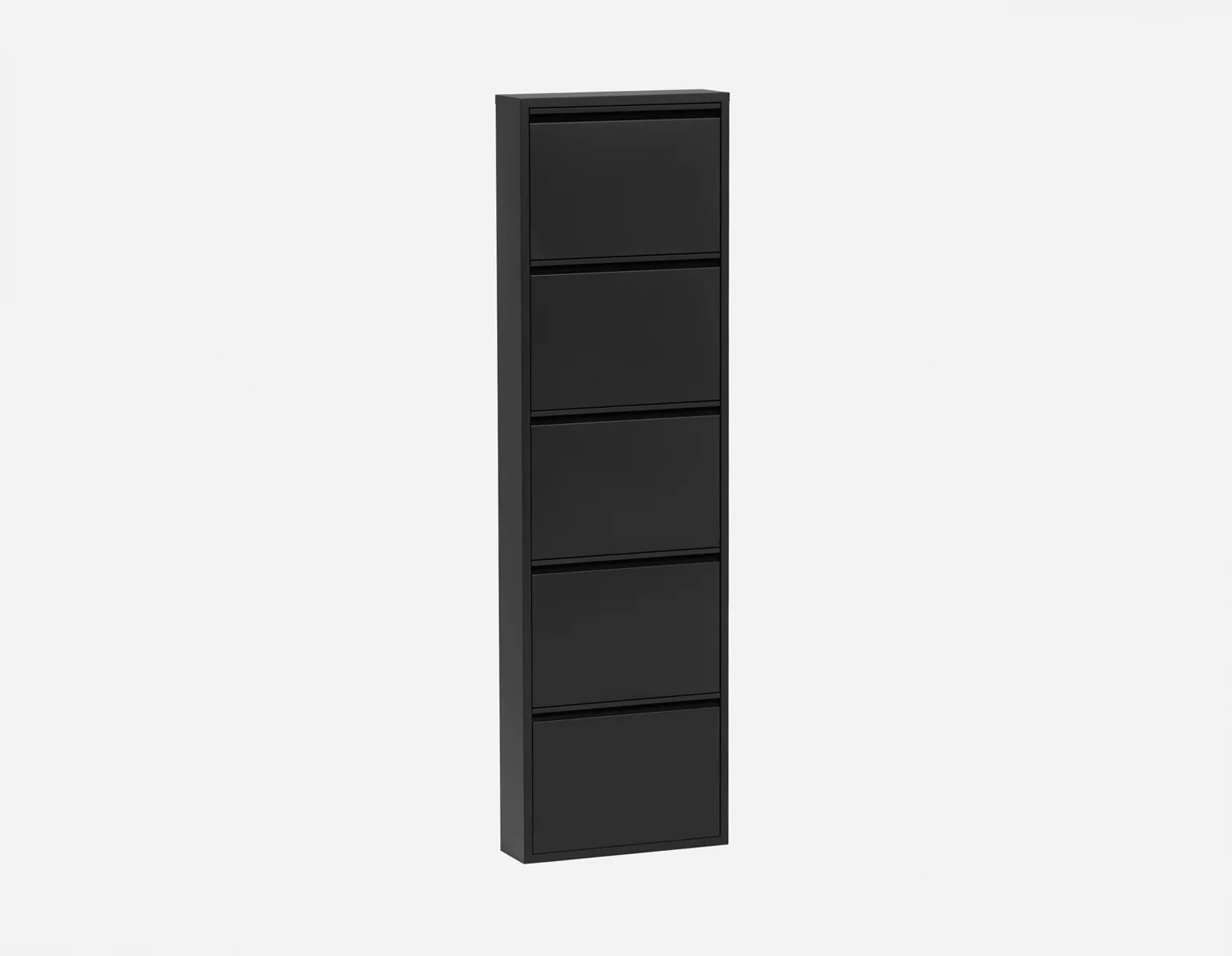 BERT — Modern 5-door shoe cabinet (16-71-37-20)