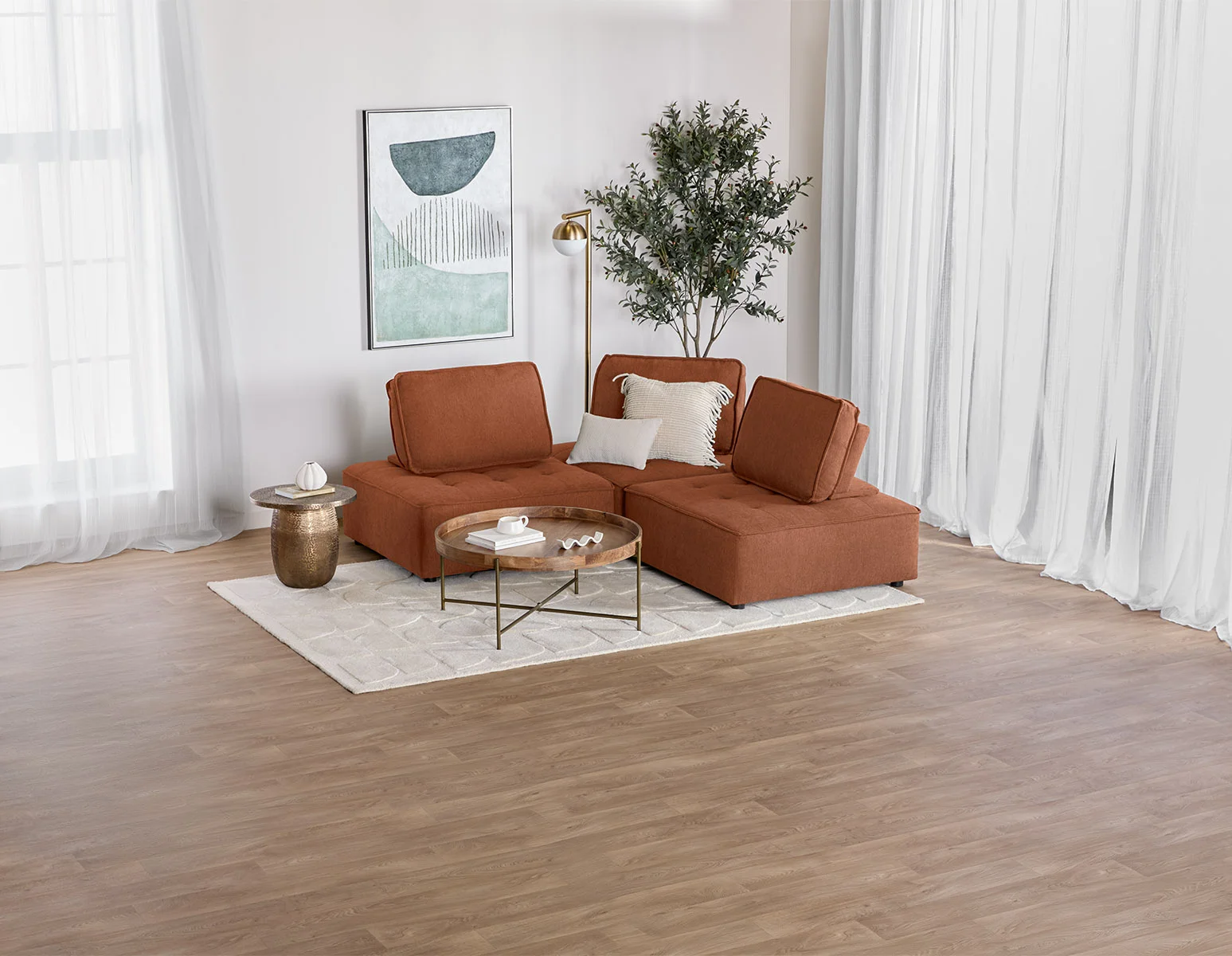 LEON — Modular sectional sofa customize to fit your space (61-64-25-45) - Image 11