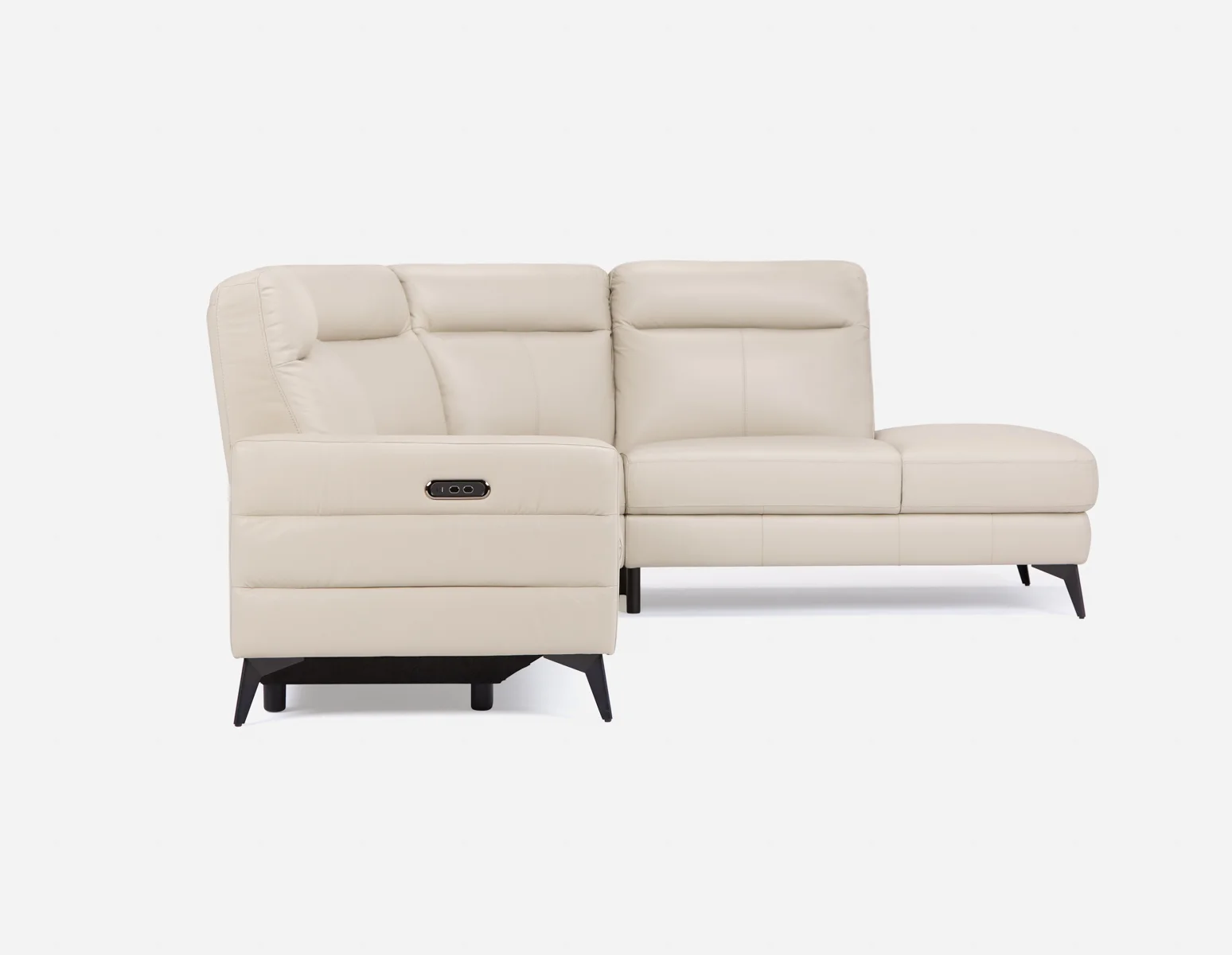 BILLIE — Right-facing 100% leather power reclining sectional sofa (39-01-98-88) - Image 12