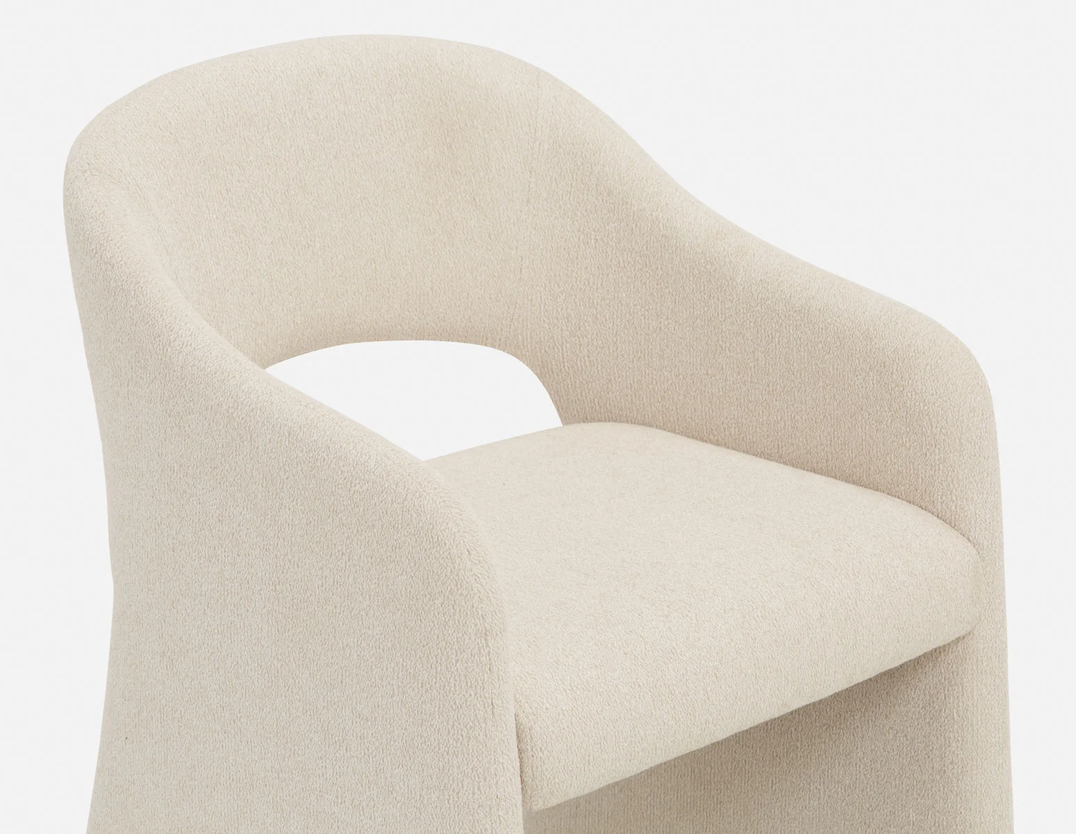AZROU — Modern minimalist dining armchair (12-04-91-95) - Image 8