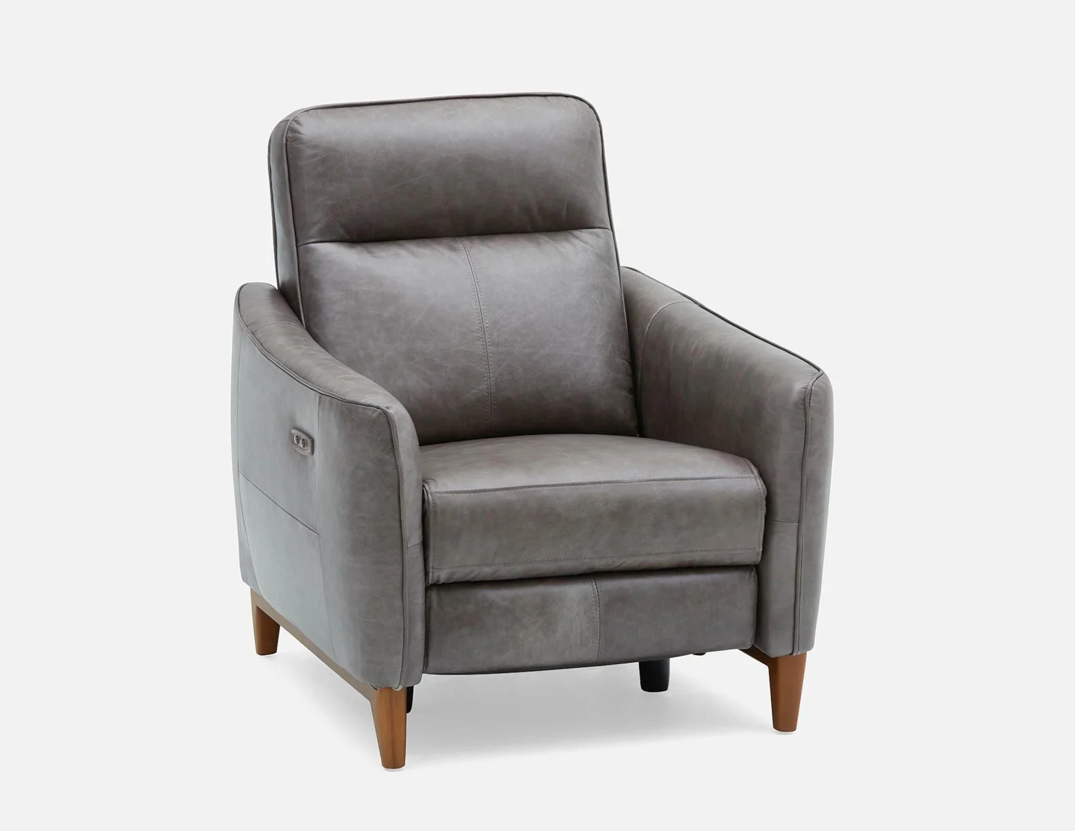 PALMER — Contemporary modern power-reclining 100% leather armchair (03-96-81-30-D) - Image 10