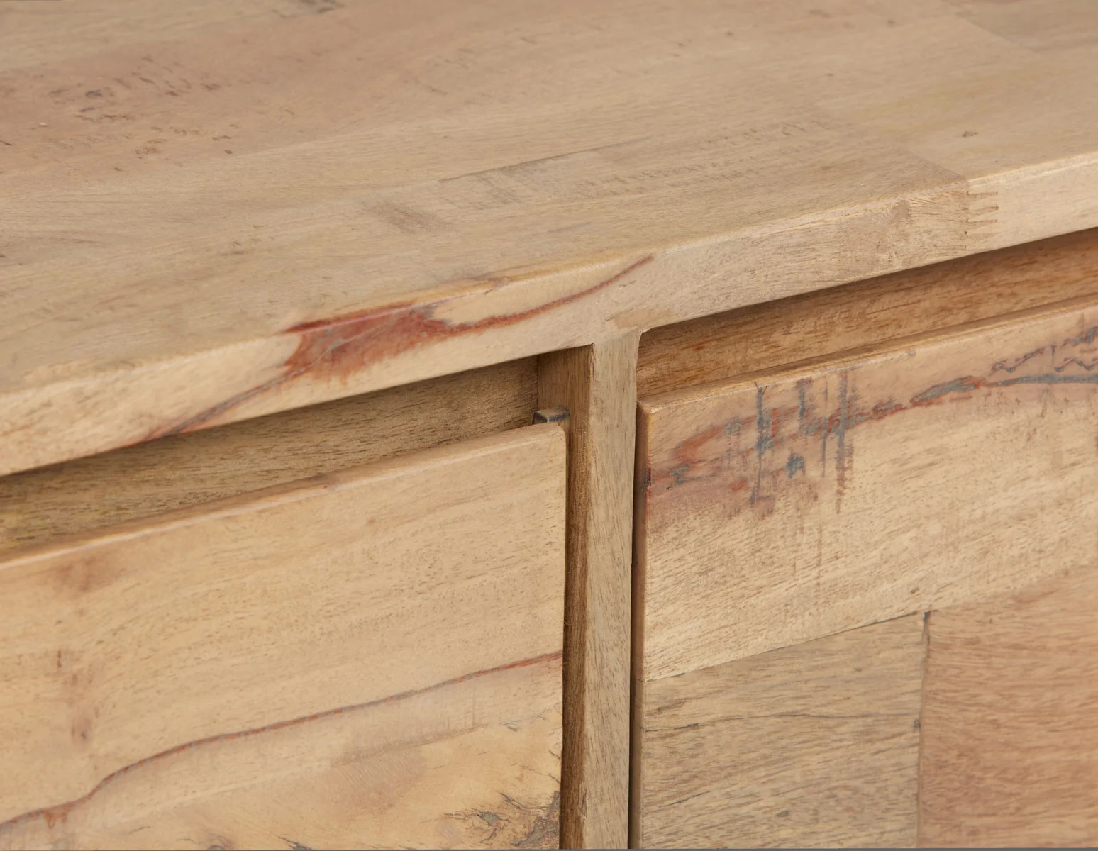 THESSALIA — Distressed solid mango wood sideboard (27-15-63-42) - Image 4