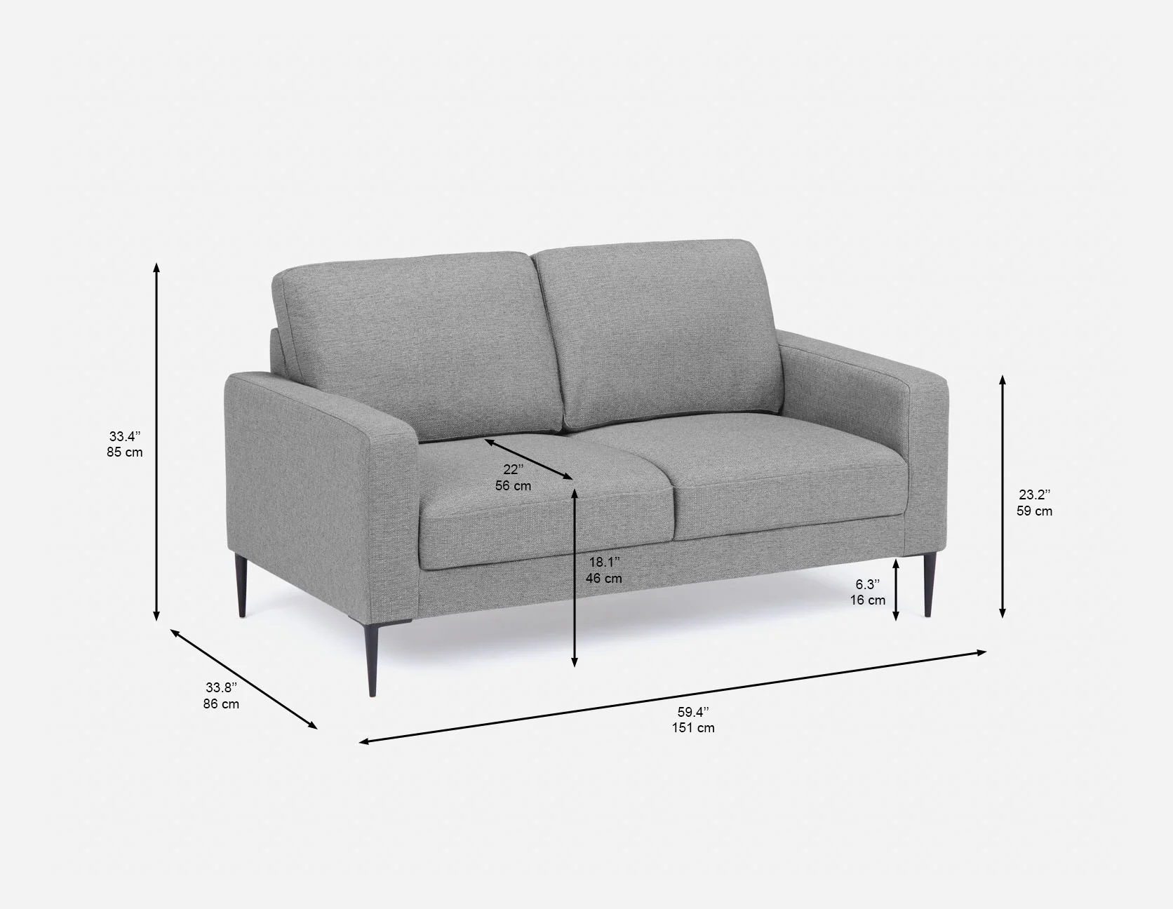 TERESA — Timeless loveseat (86-04-18-30) - Image 10