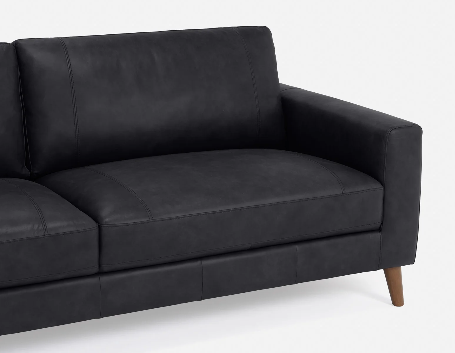AMARI — 100% leather classic 3-seater sofa (30-26-64-20) - Image 8