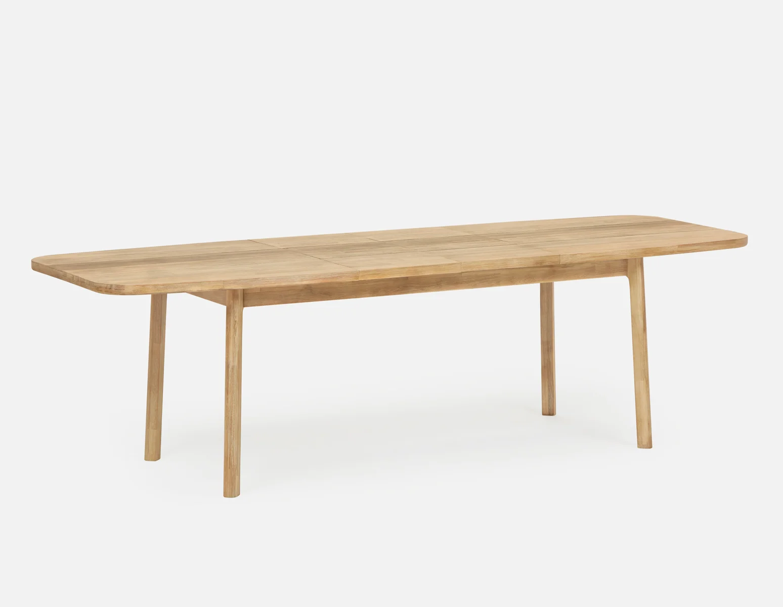 DALTON — Rustic farmhouse extendable acacia wood dining table 180cm - Image 16