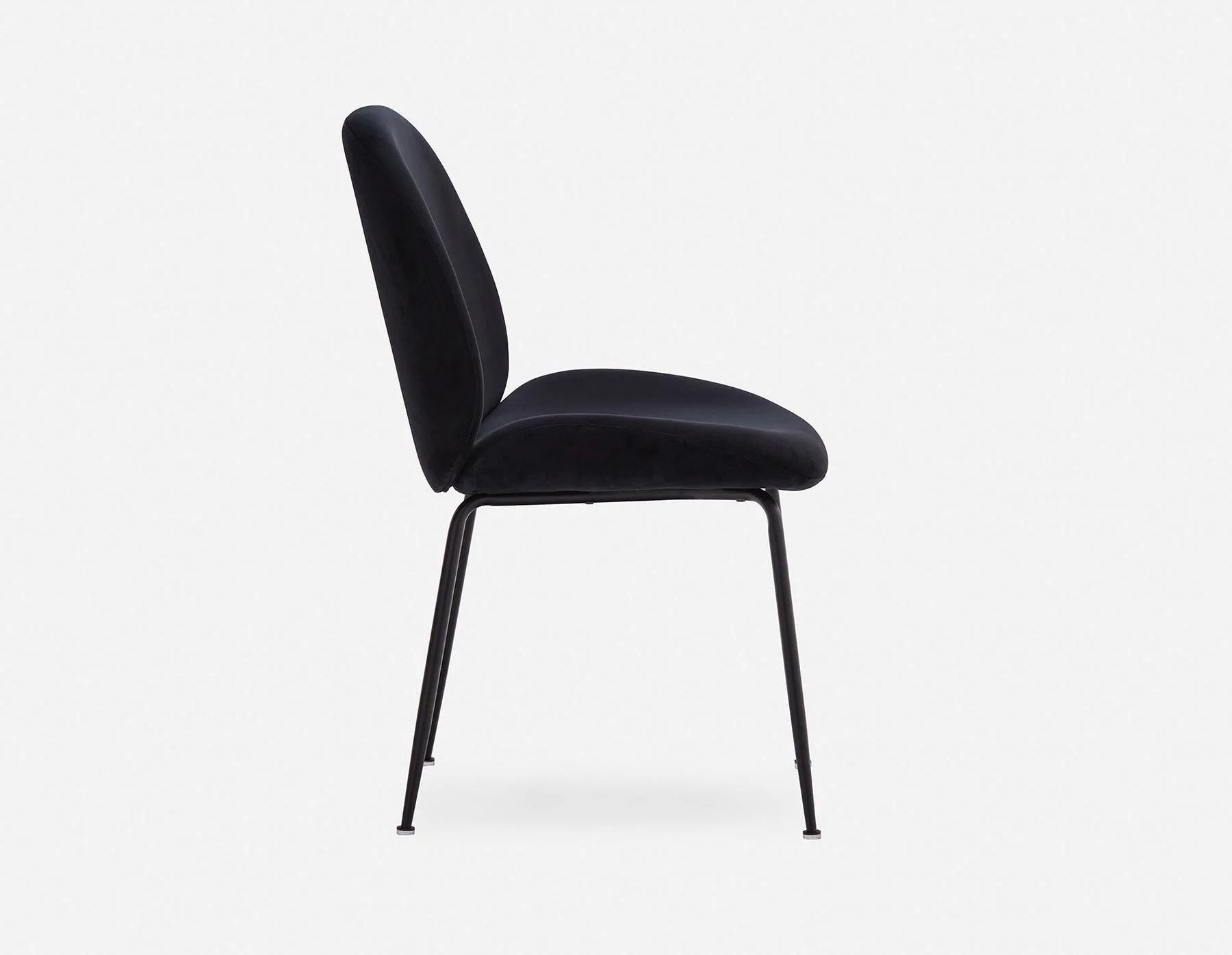 JUDITH — Contemporary velvet dining chair (03-39-96-20) - Image 6