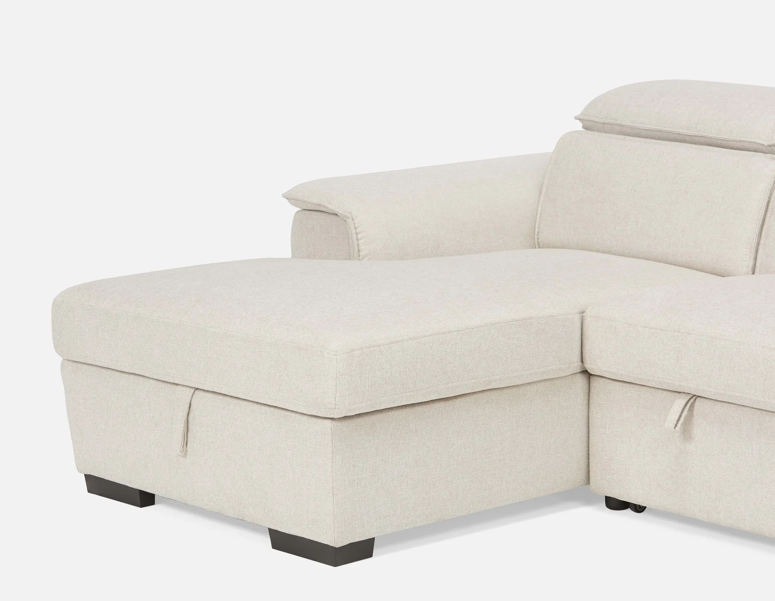 ODETTE — Contemporary left-facing sectional sofa-bed with storage (09-05-14-95) - Image 5