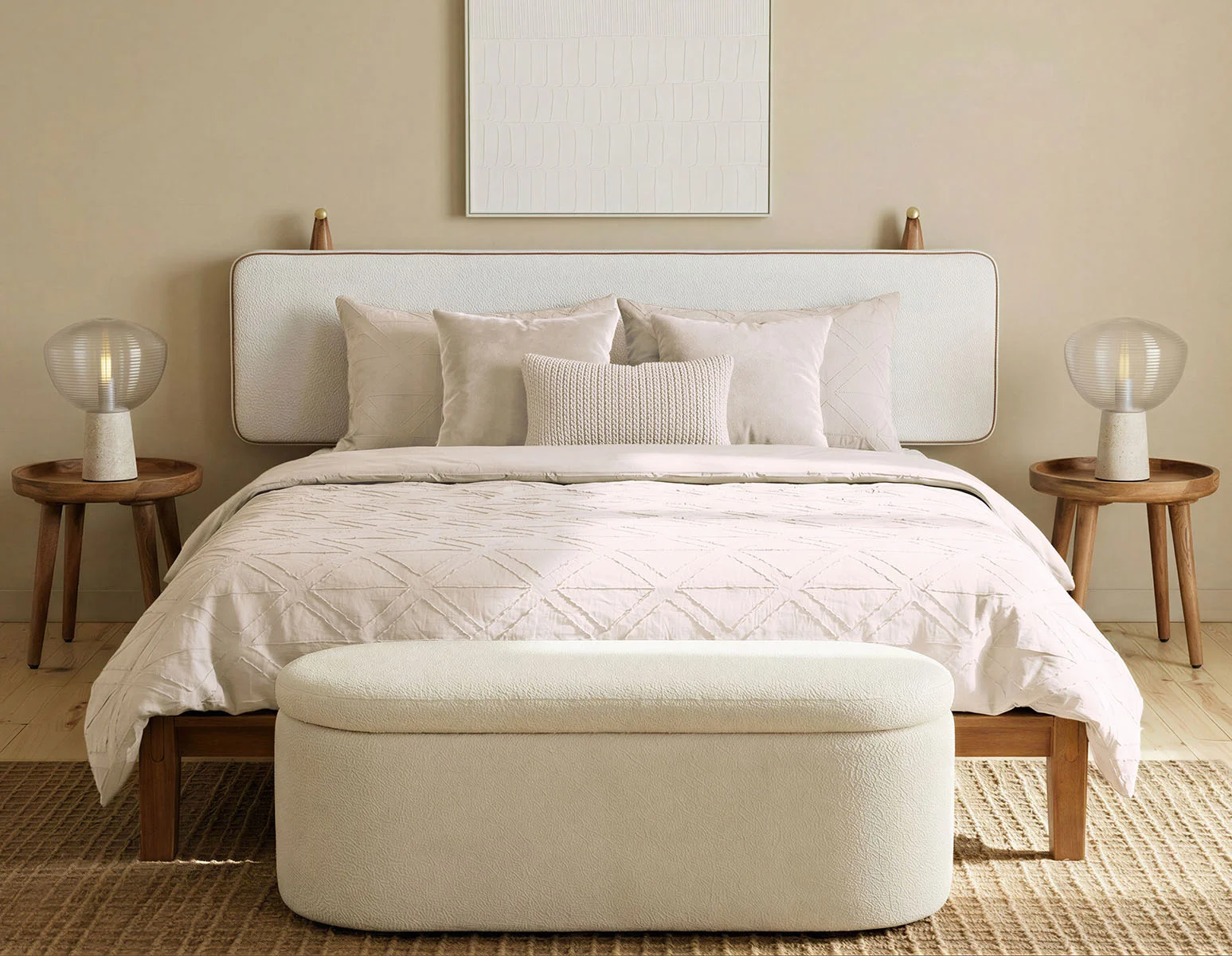 AMHERST — 3-piece queen duvet cover set (30-86-76-46)