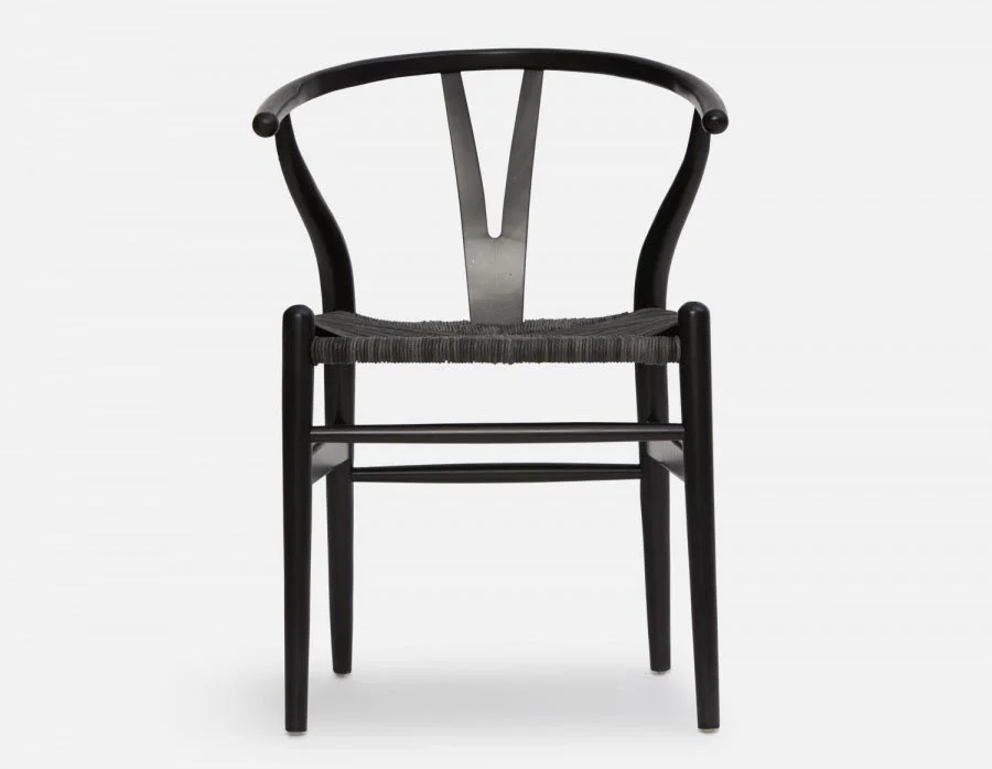 DENMARK — Beech wood and paper cord dining chair (70-01-11-20) - Image 3