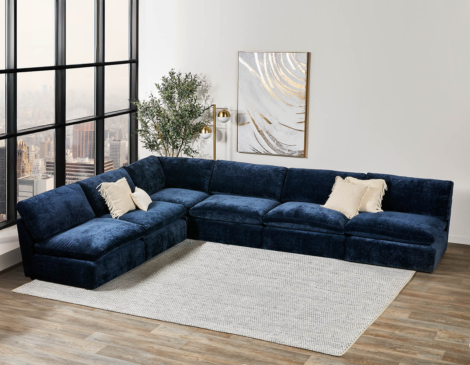 CHABLIS — 6-pc modular interchangeable sofa (59-05-13-60) - Image 7