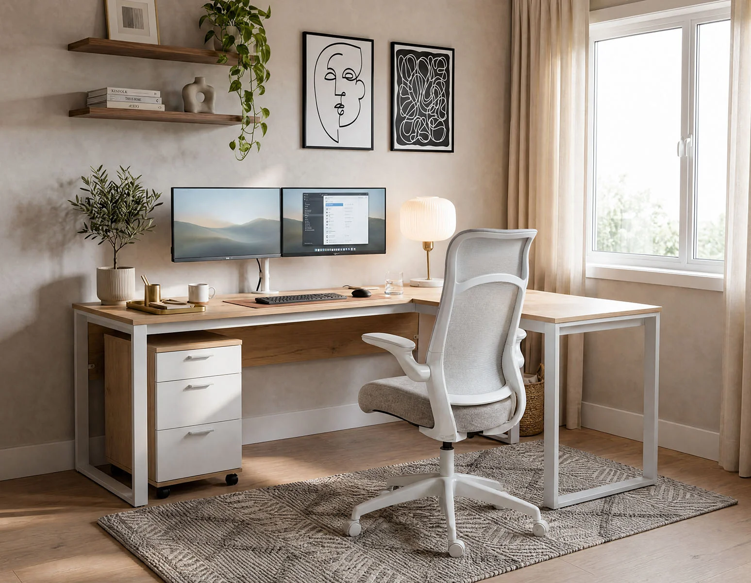 MICK — Reversible L-shaped desk (89-13-10-58)