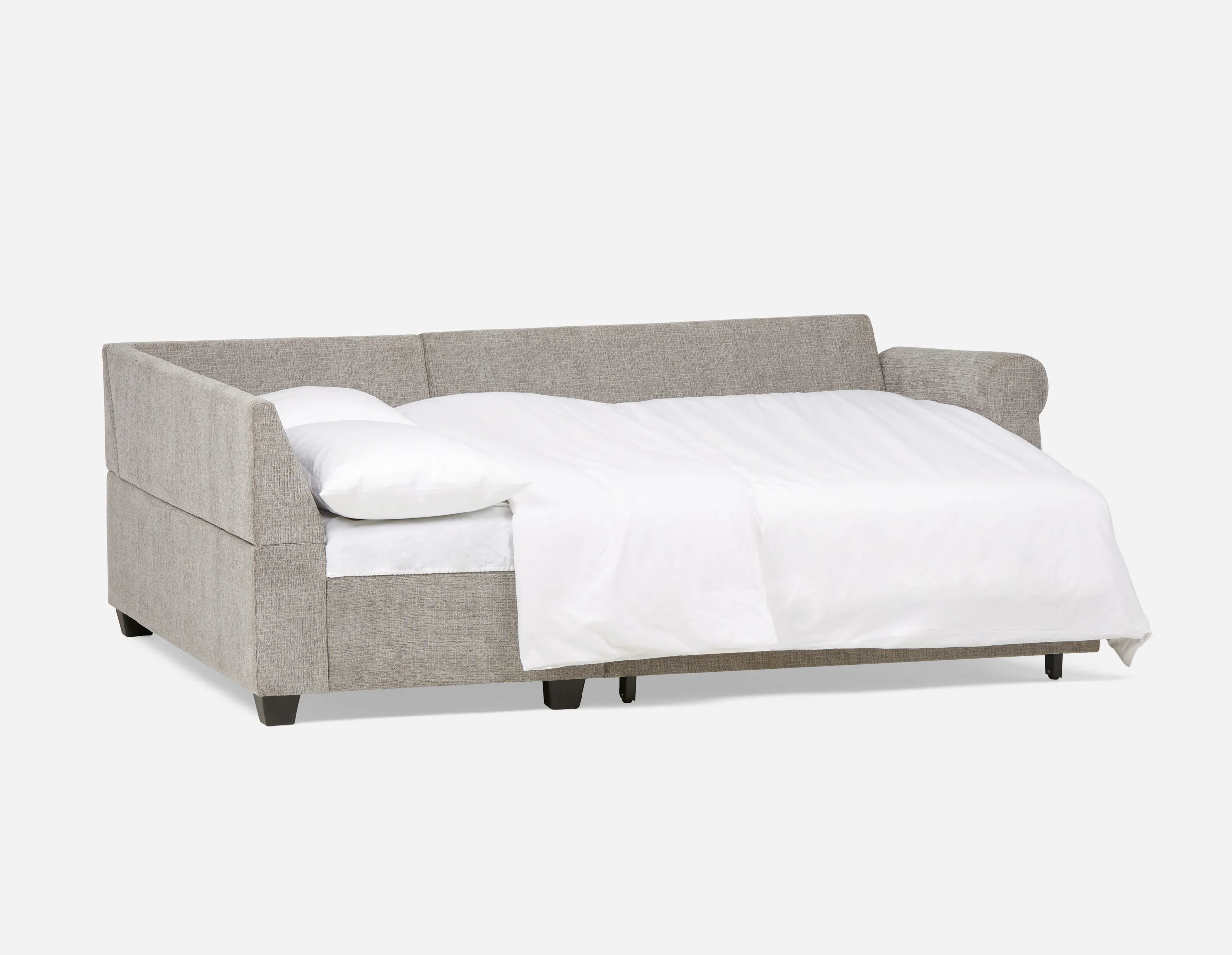 DELPHINE — Traditional left-facing sectional sofa-bed with storage (45-46-23-30) - Image 8