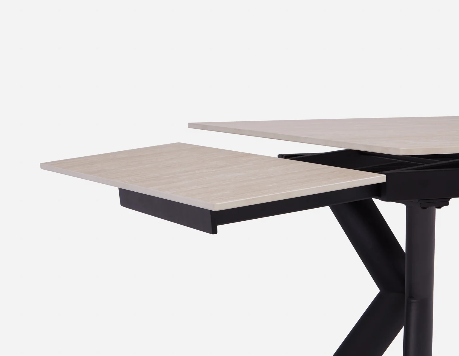 WILLMA — Extendable modern dining table 140cm to 200cm - Image 4
