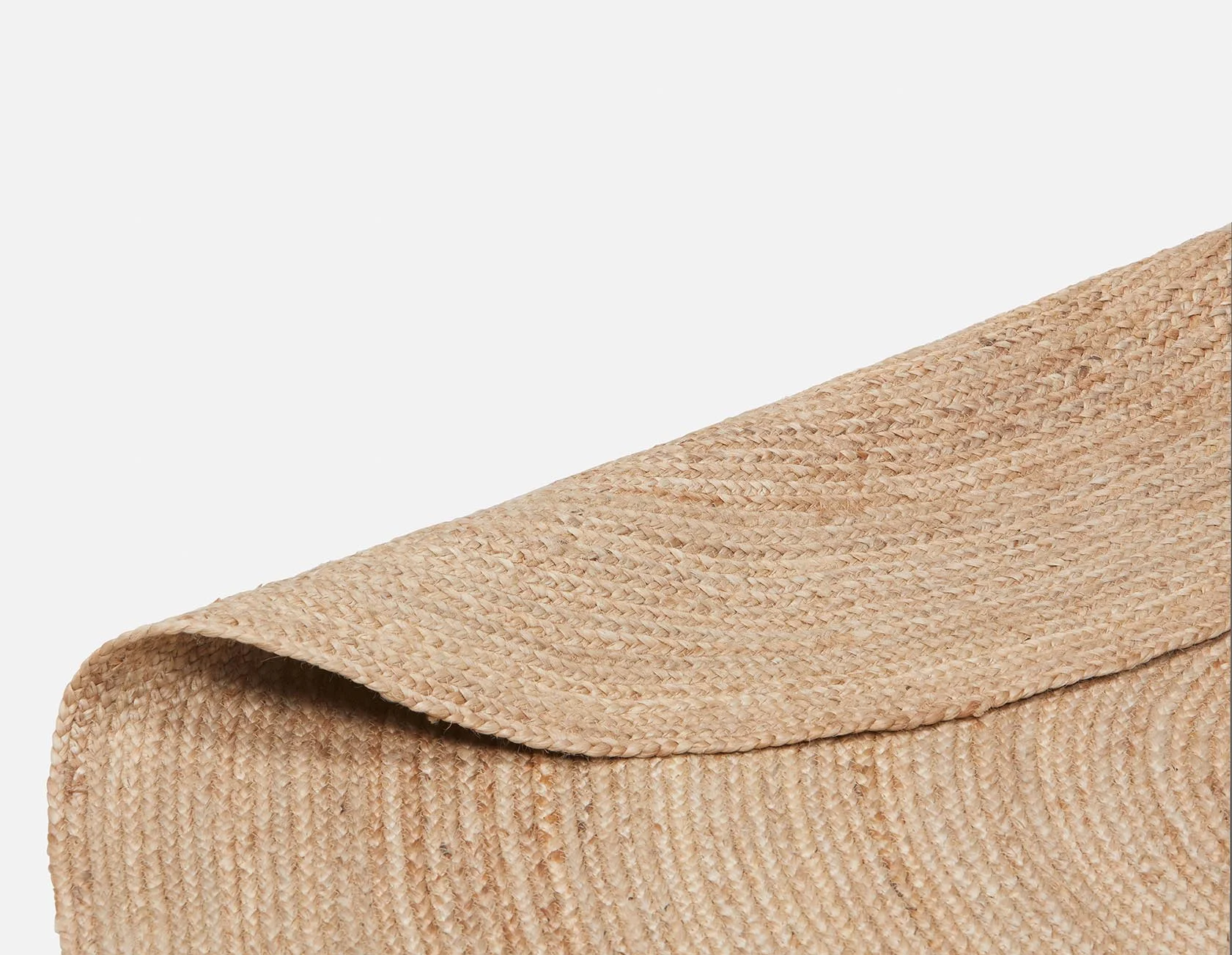 PERU — Braided jute rug 6' - Image 2