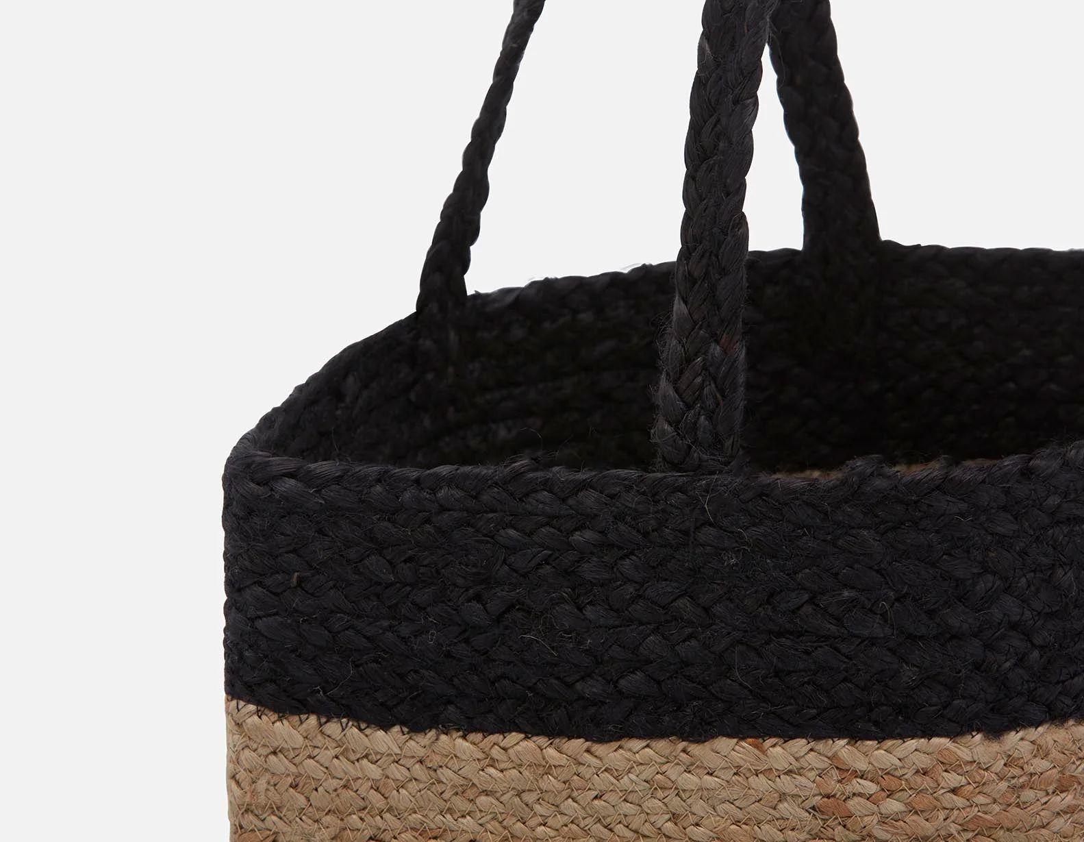 PHOEBE — Braided jute tote bag - Image 4