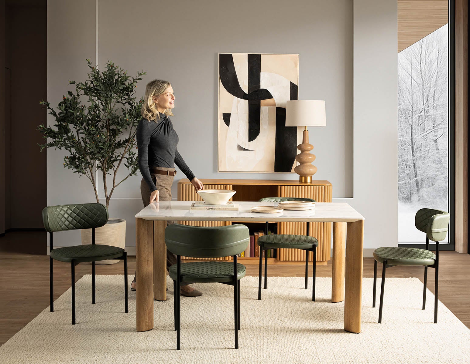 BERN — Mid-century modern dining chair (14-75-68-01)