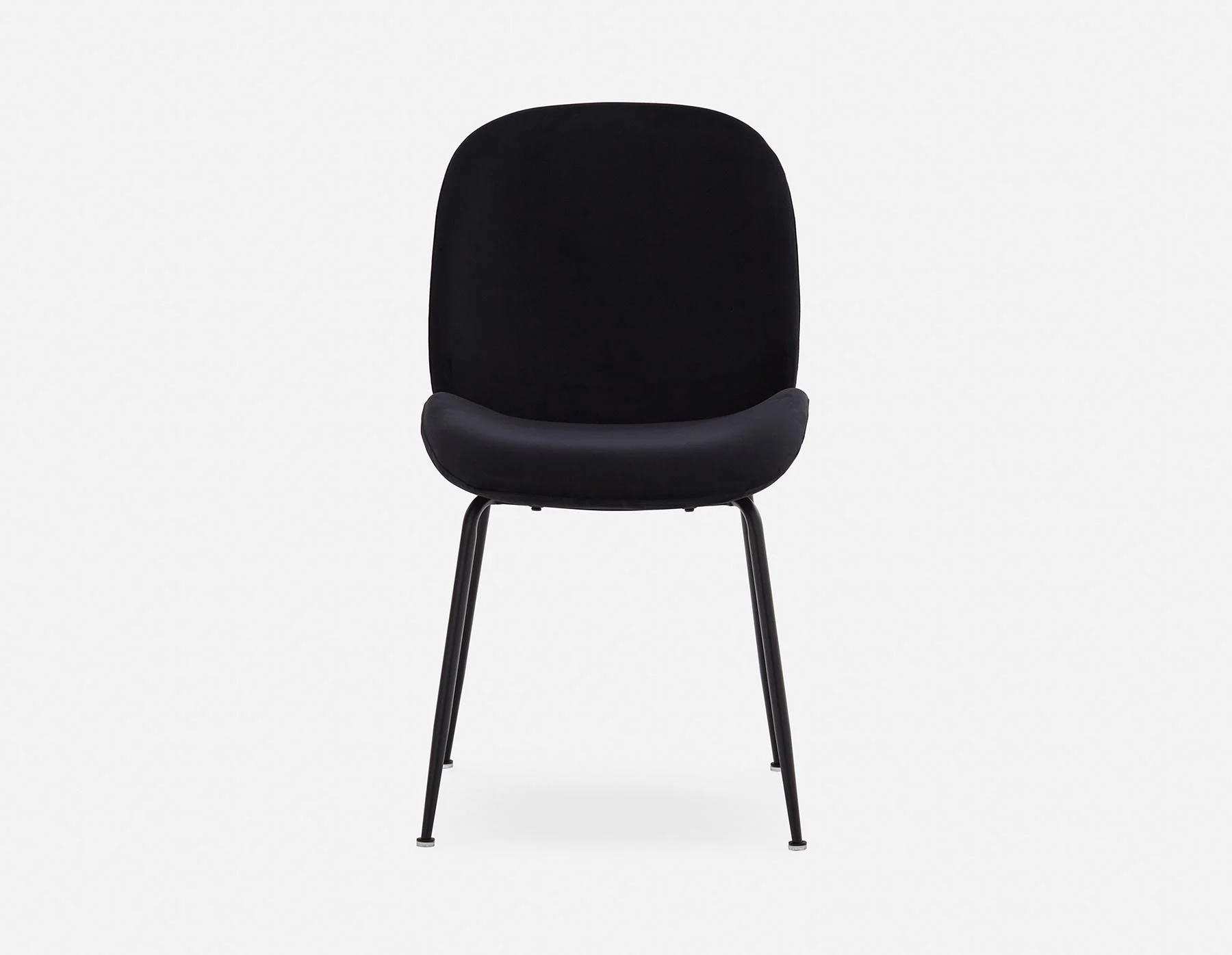 JUDITH — Contemporary velvet dining chair (03-39-96-20) - Image 3