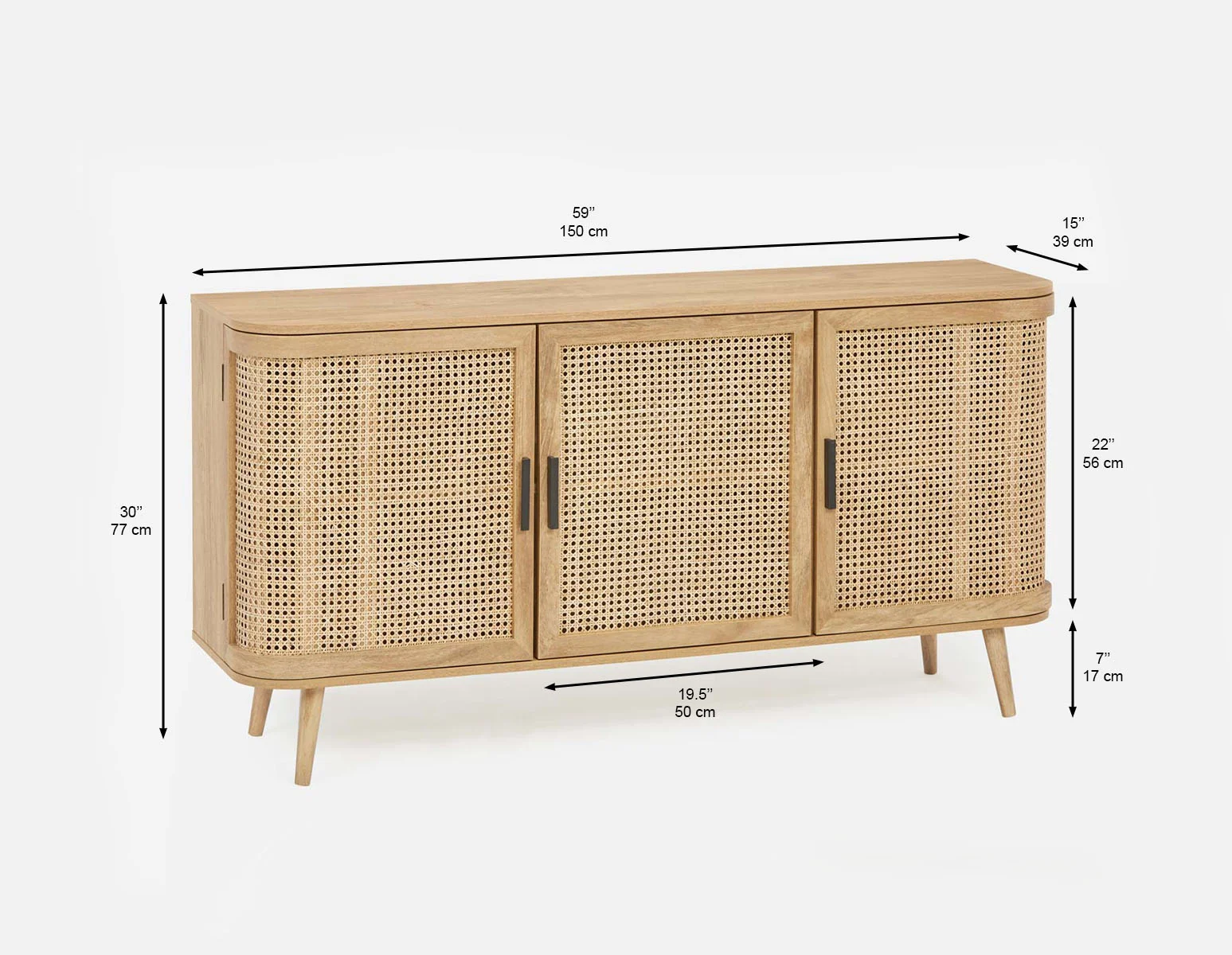DOMINGO — 3-door sideboard - Image 14