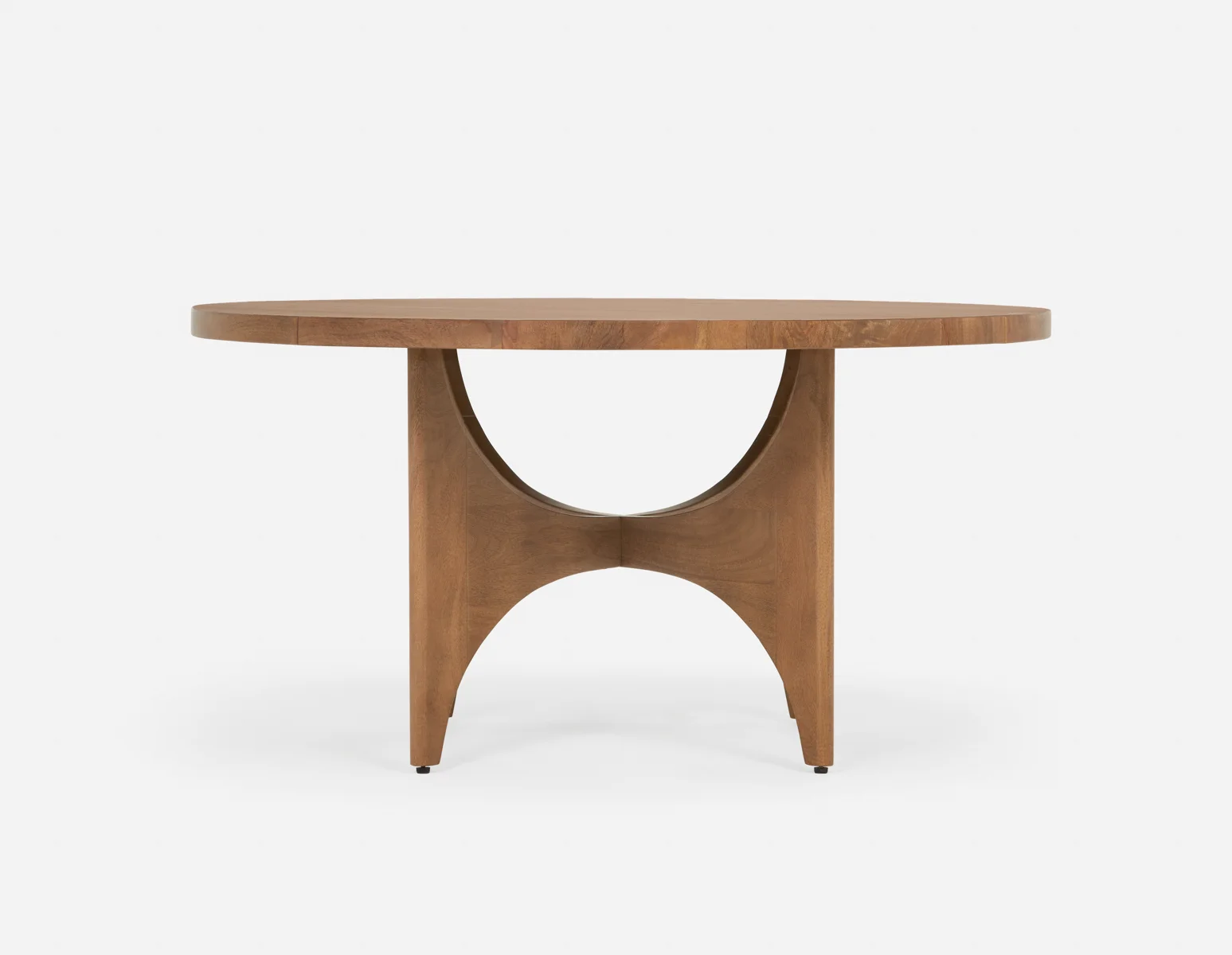 ROSETTA — Elegant mango wood round dining table 150 cm - Image 2