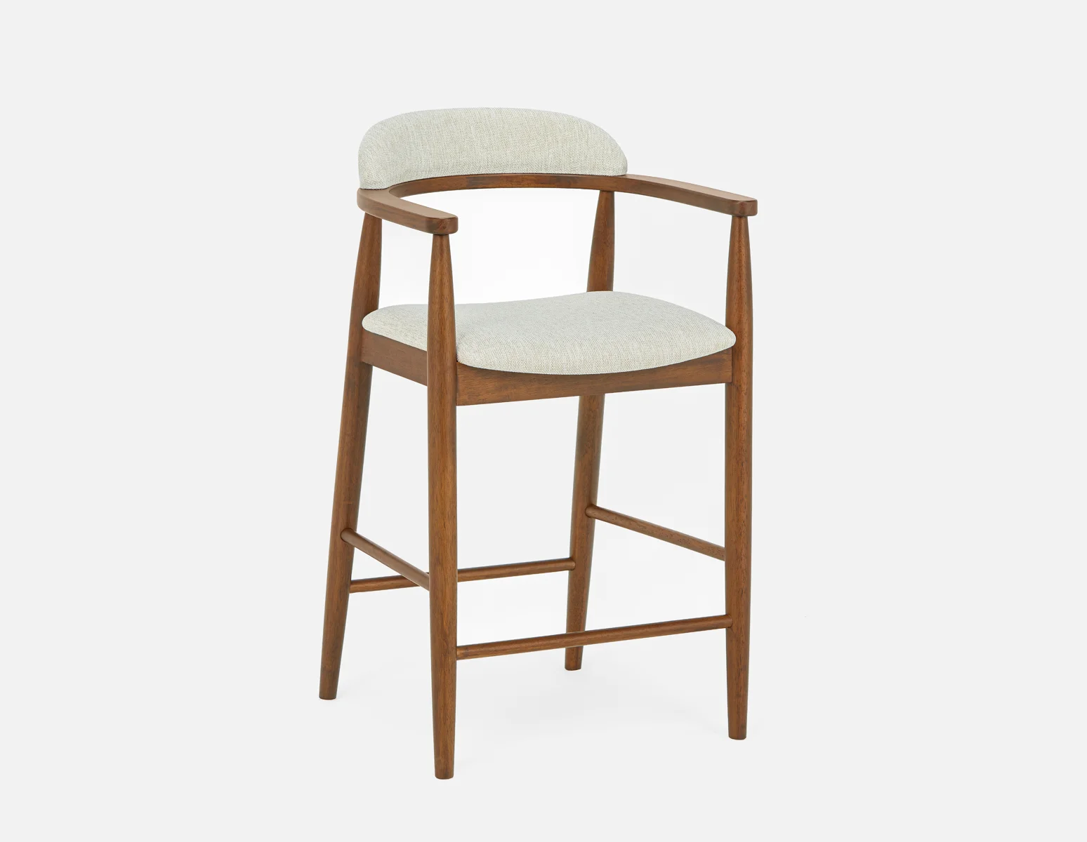 JOSY — Mid-century counter stool 66cm (57-68-18-95) - Image 12
