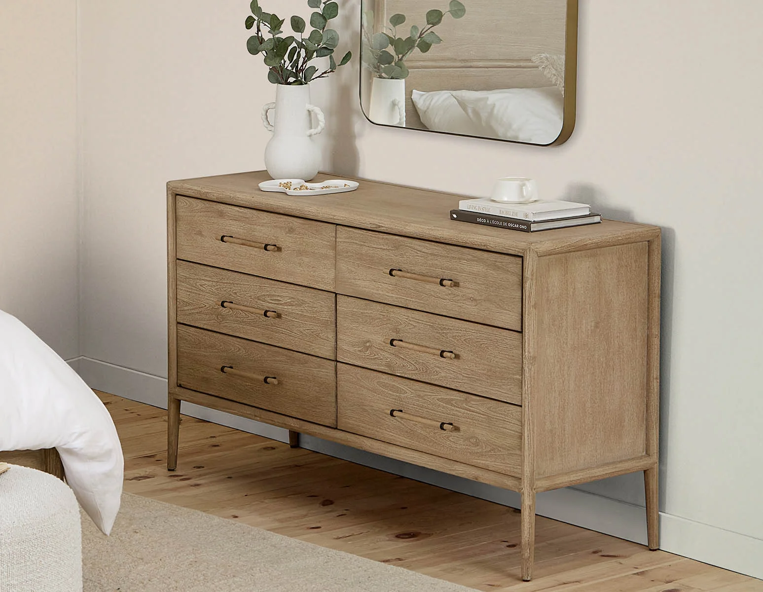 SAHARA — Minimalist scandinavian 6-drawer dresser - Image 15