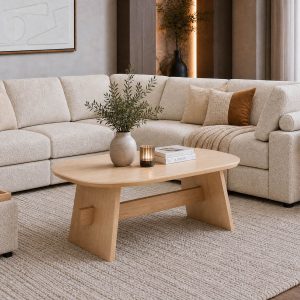 SOLENE — Modern scandinavian coffee table 110cm
