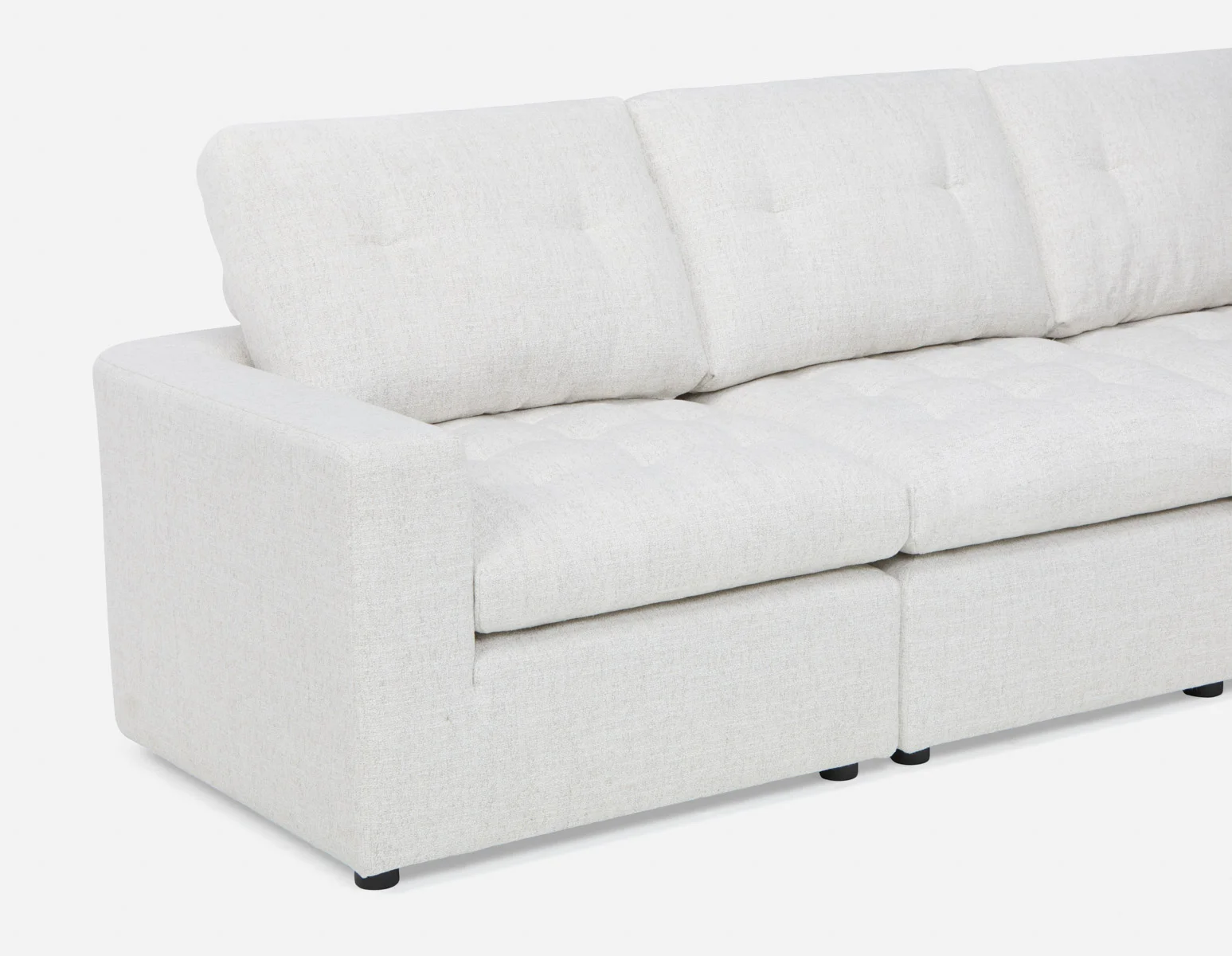 LEONIA — Contemporary sectional sofa (70-92-32-46) - Image 2