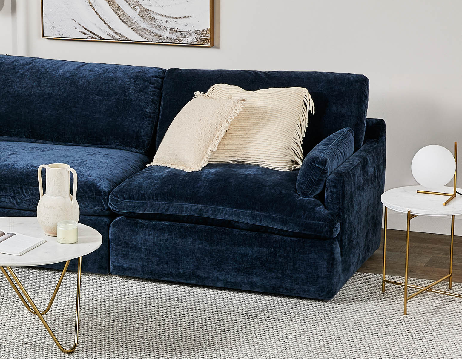 CHABLIS — Modular sofa right arm customize to fit your space (91-52-84-60) - Image 12