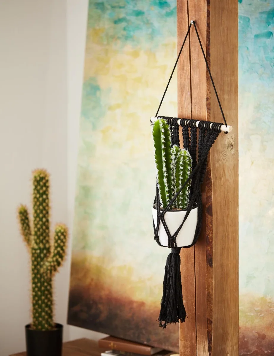 CEREUS — Artificial potted cactus 38 cm - Image 7