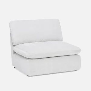 CHABLIS — Modular armless sofa customize to fit your space (62-55-30-62)