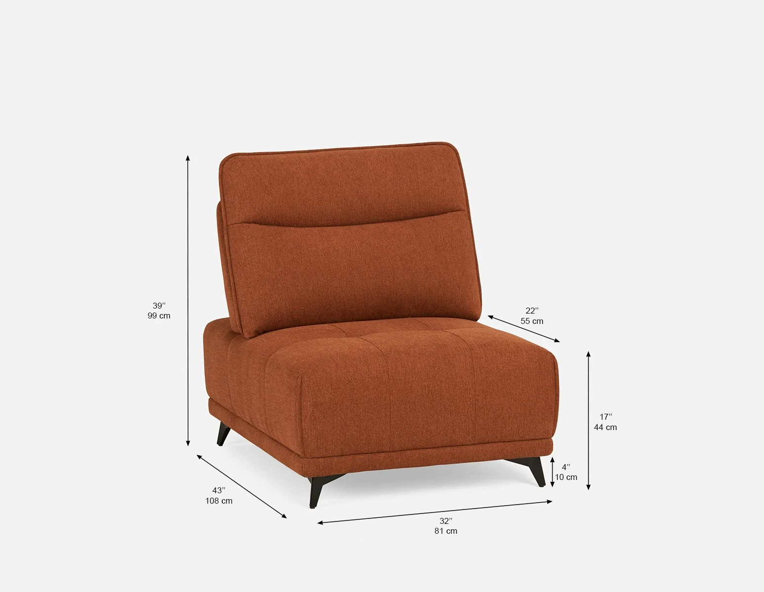 SIMON — Accent chair with adjustable backrest (91-39-00-45) - Image 12