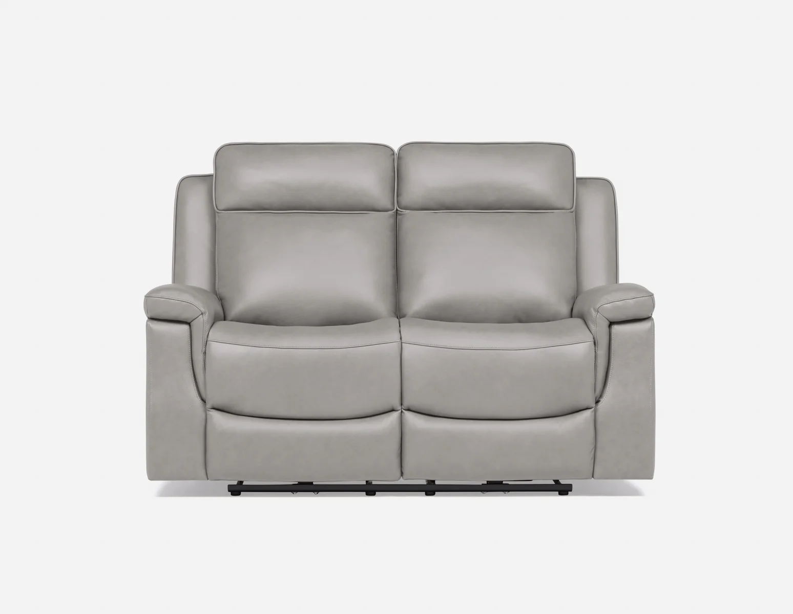 CARLOS — Leather power-reclining loveseat - Image 2