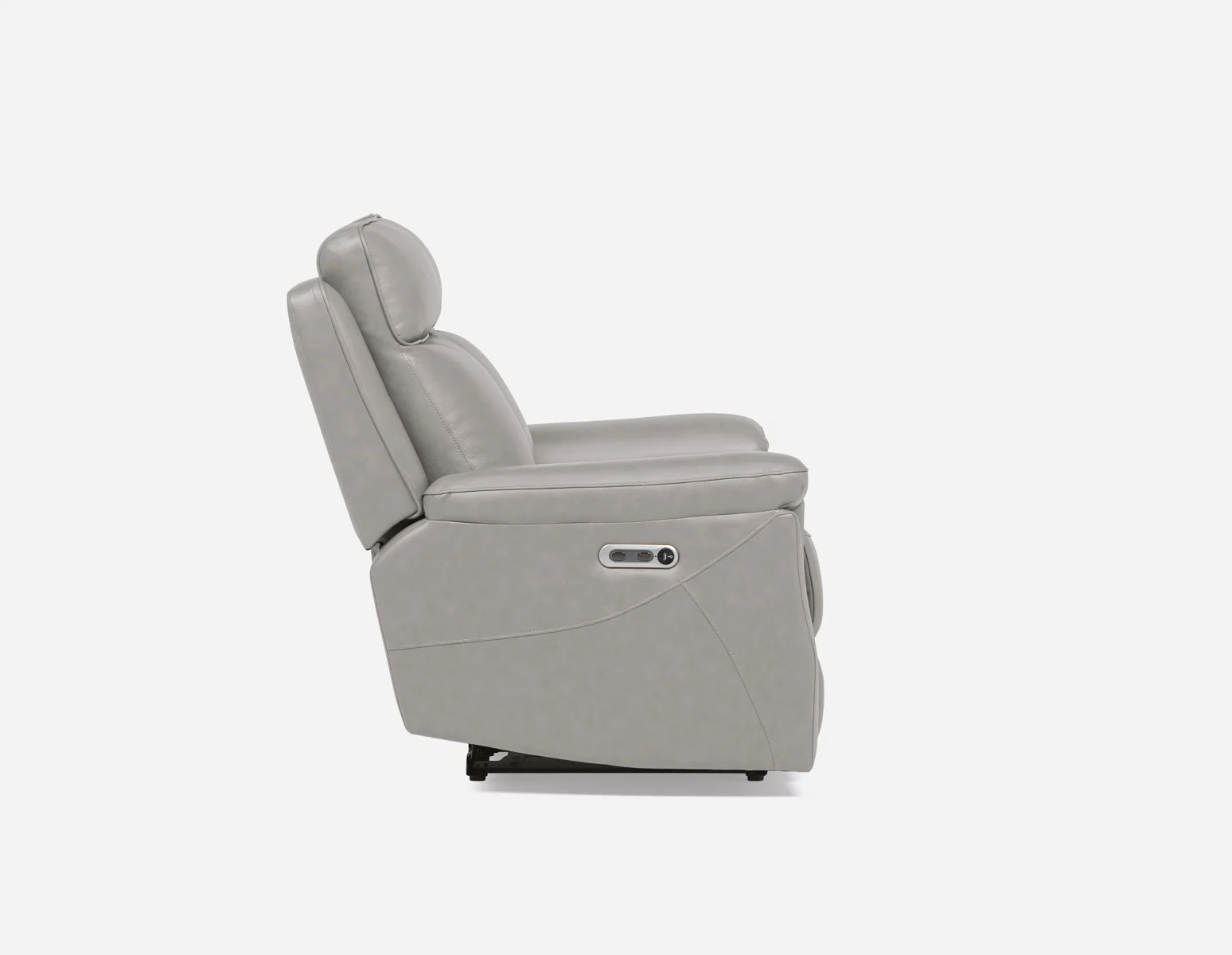 CARLOS — Leather power-reclining loveseat - Image 12