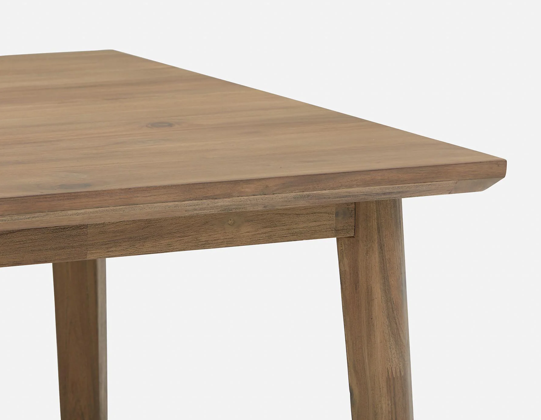 DINA — Extendable acacia wood dining table 180 cm to 260 cm - Image 4