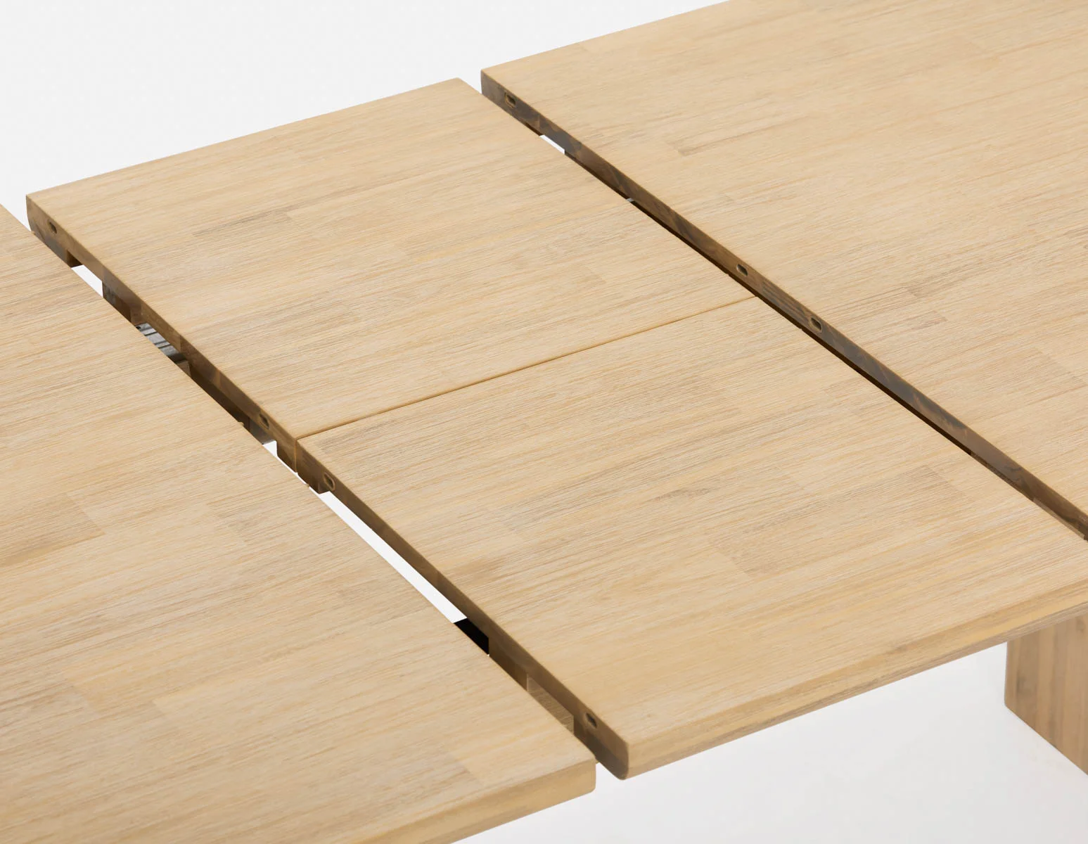 PRIYA — Extendable acacia wood dining table 180-220 cm - Image 7