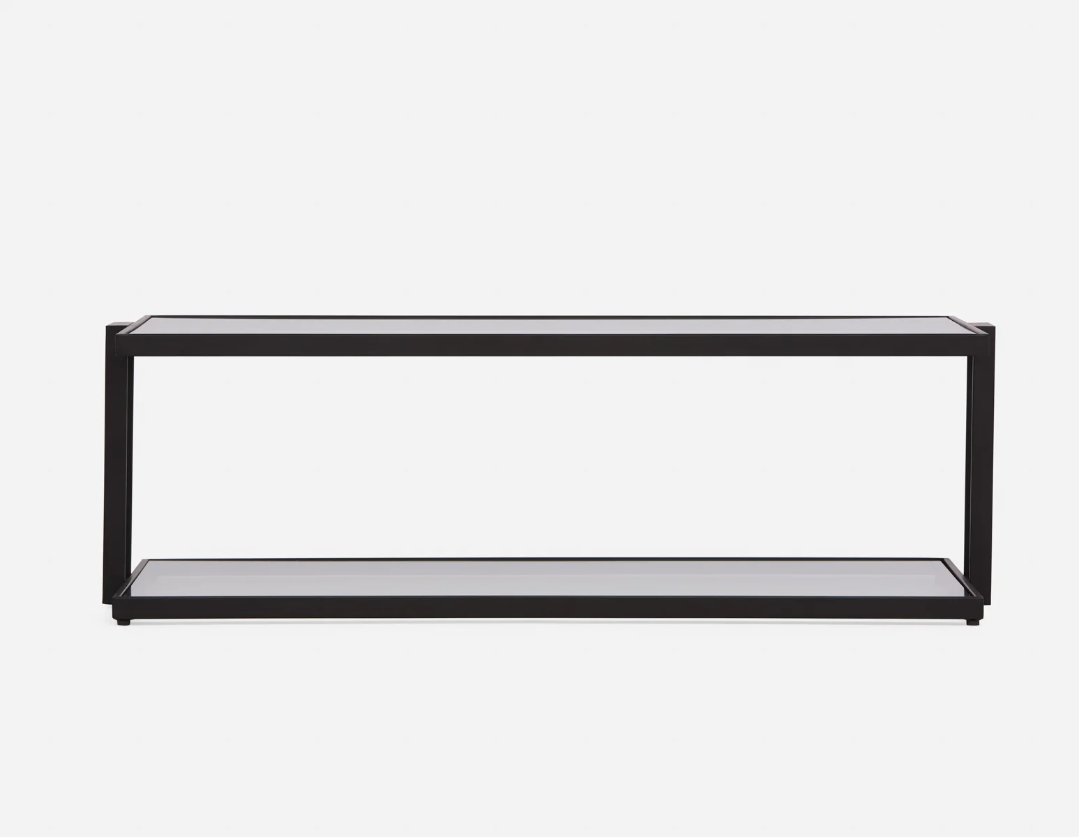 AGLAYA — Iron coffee table with tempered glass (36-49-25-20-D) - Image 3