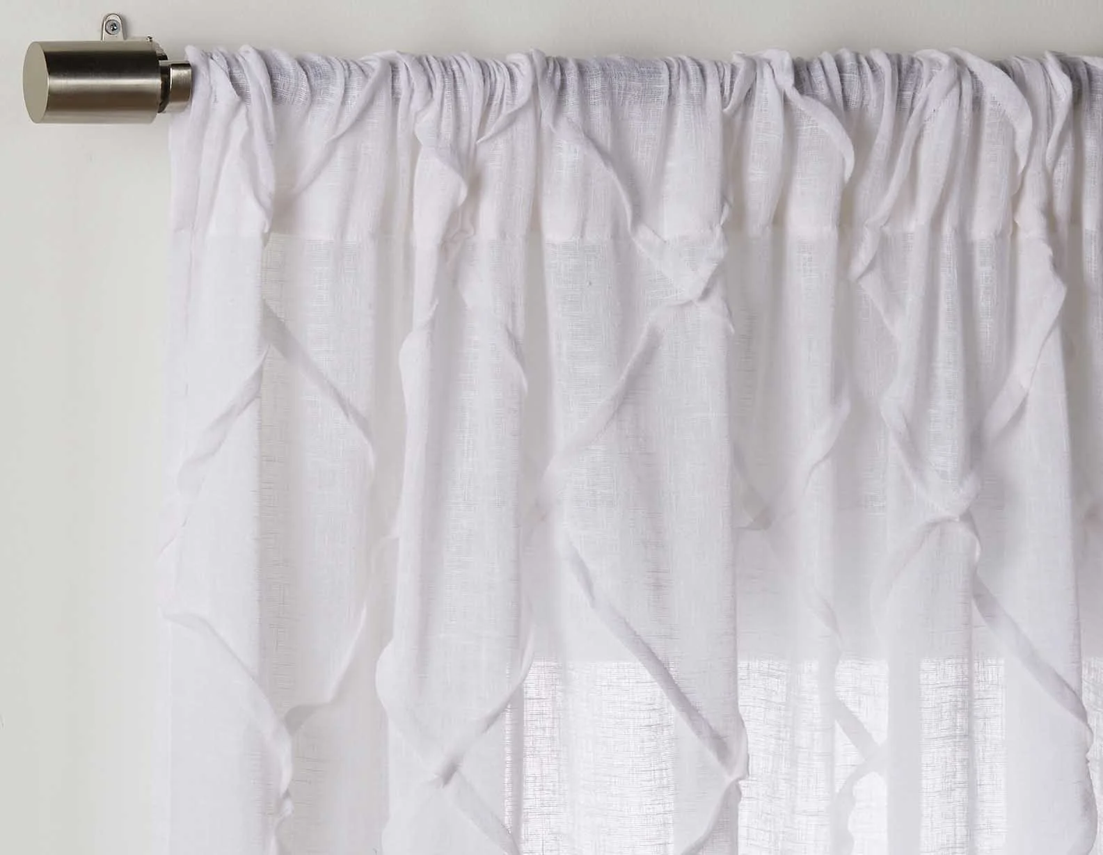 HAWTHORNE — Set of 2 sheer curtain panels (95-89-91-10) - Image 2