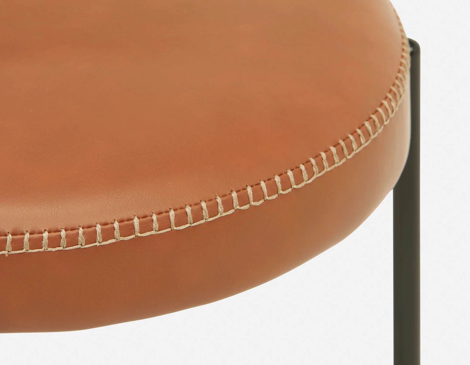 KURO — Industrial-modern counter stool with backrest 66cm (18-31-83-96) - Image 4