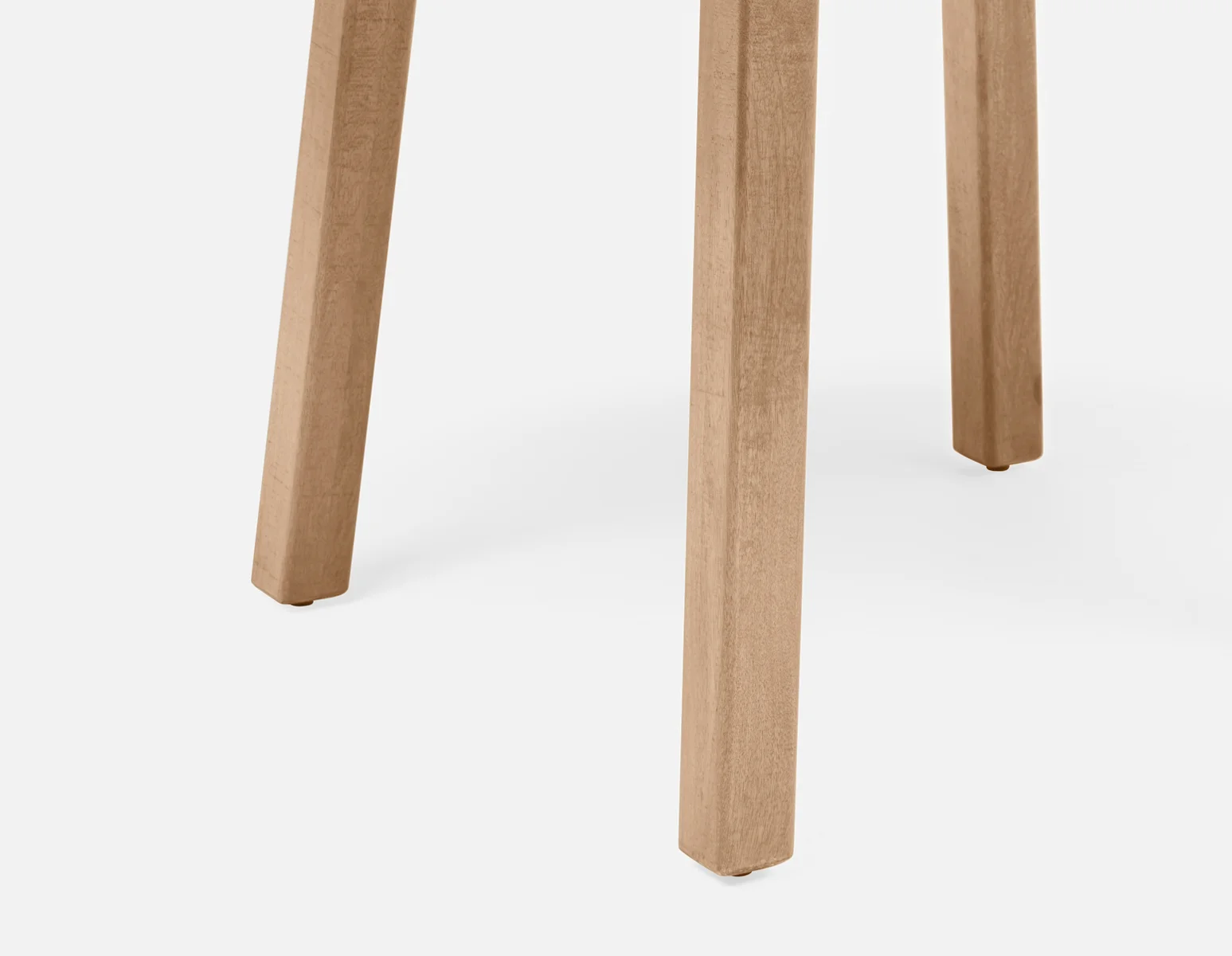 THESSALIA — Distressed solid mango wood dining table 150 cm (21-99-94-42) - Image 3