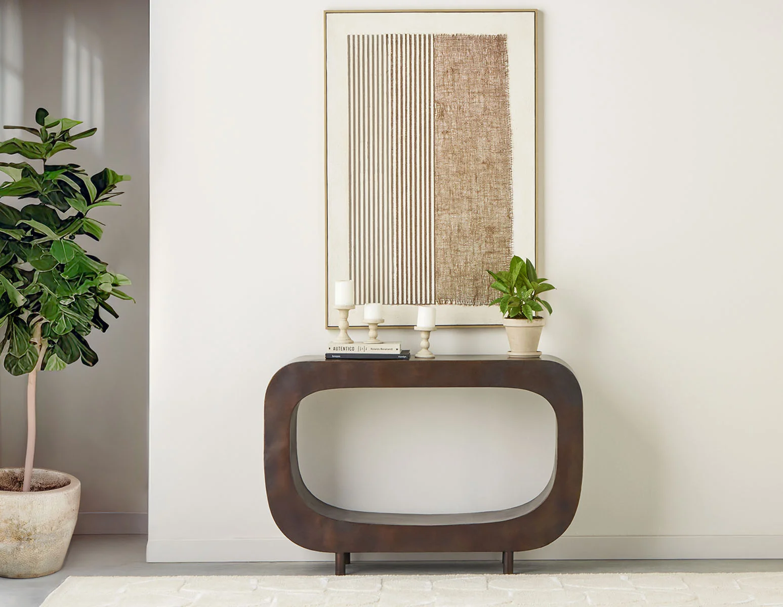 BROCCO — Iron console table 120 cm - Image 11