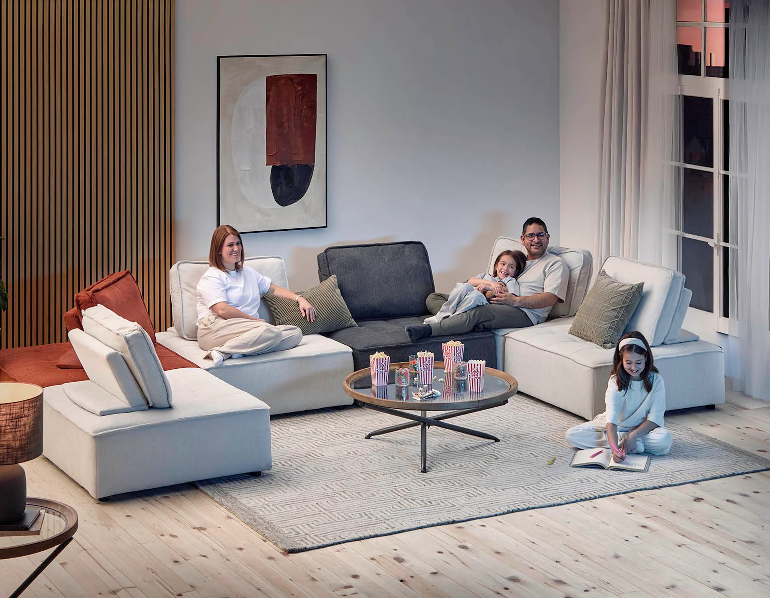LEON — 8-pc modular interchangeable sofa (64-97-53-95) - Image 9