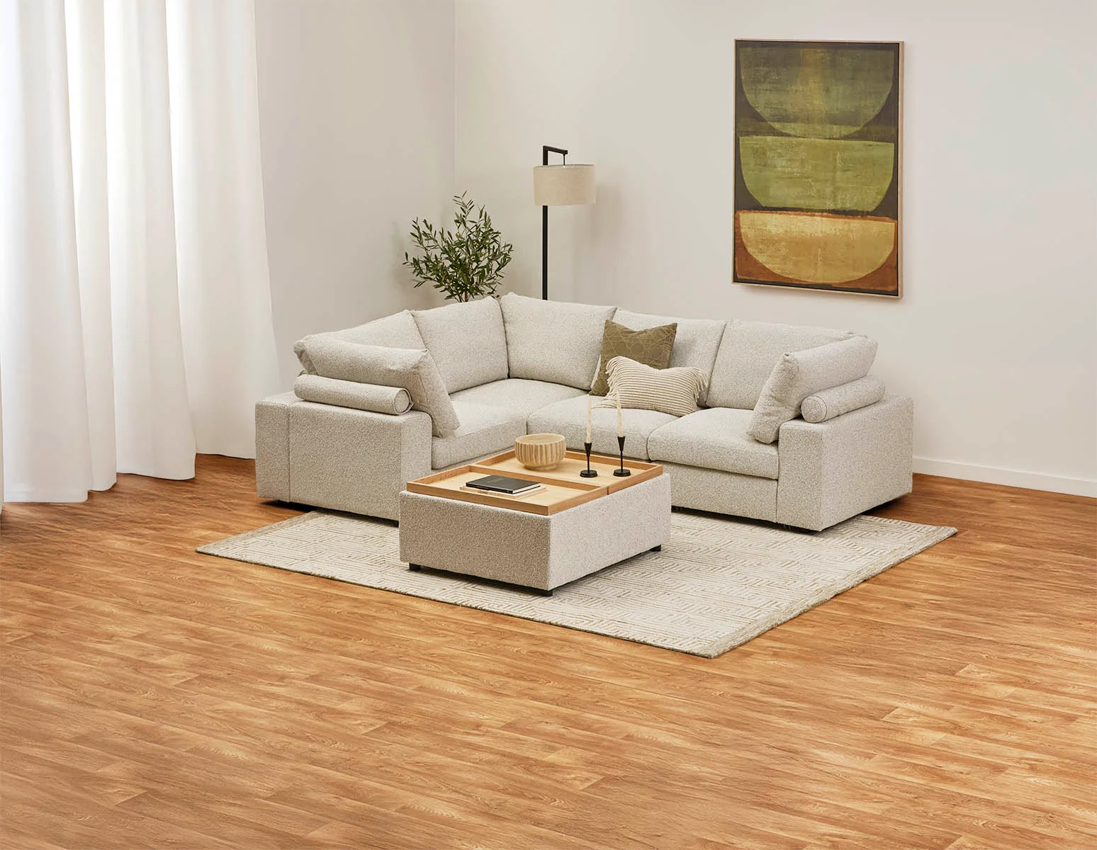 OLISA — 4-pc modular interchangeable sofa (14-34-75-95) - Image 11