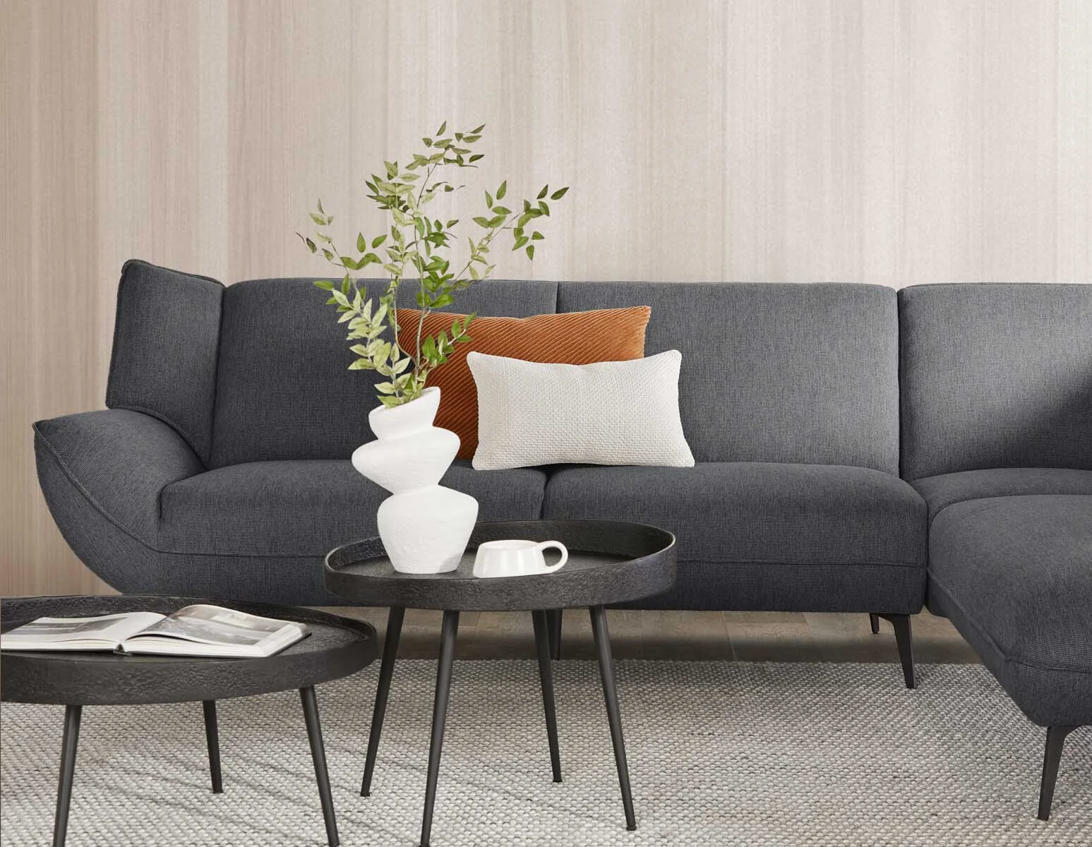 MARJORIE — Modern contemporary sectional-sofa (50-23-96-33) - Image 12