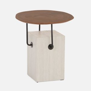 GENNY — Modern contemporary end table 48cm