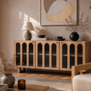 PRIYA — Elegant 3-door sideboard